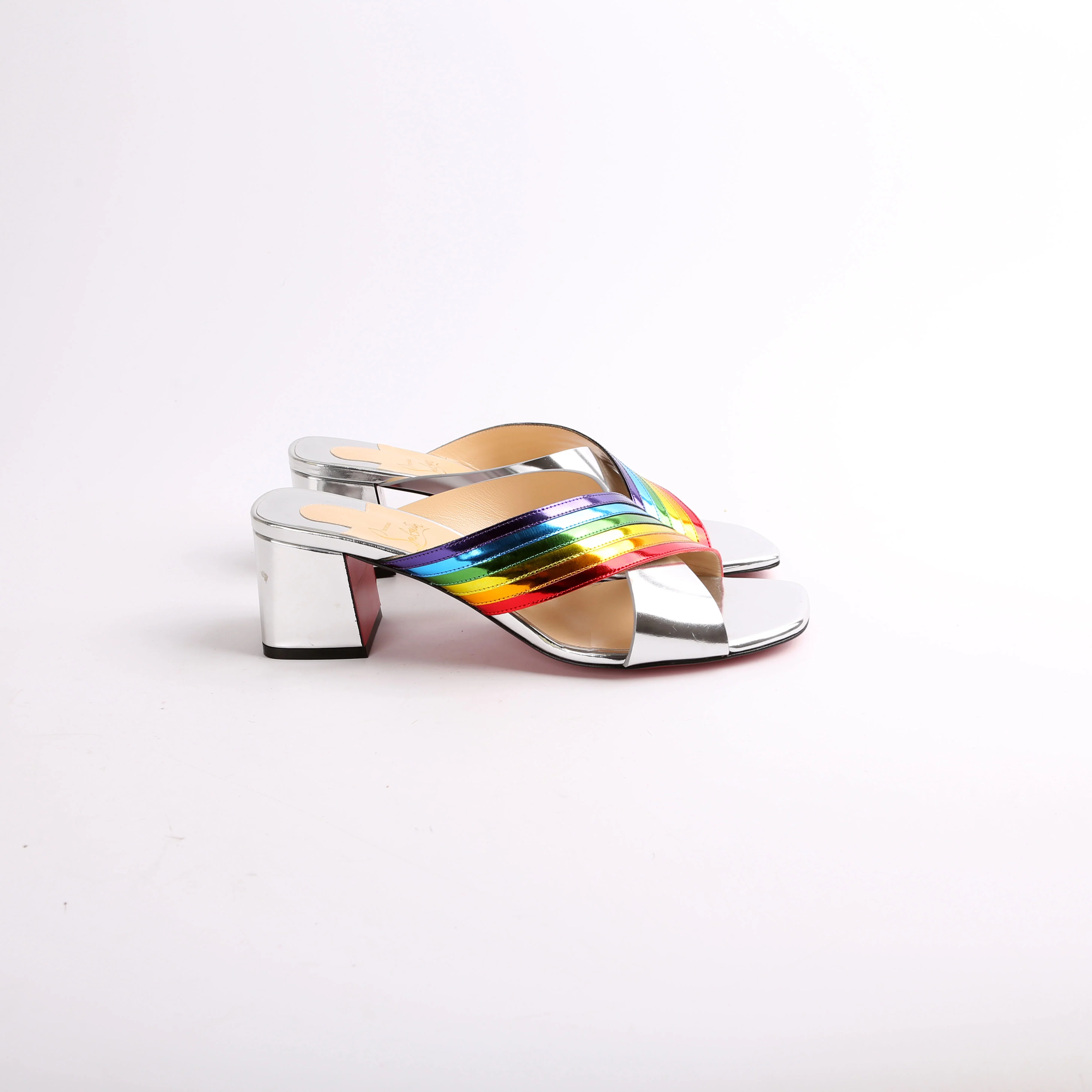 Metallic Arkenmule 55 Mules Size 39.5 - Image 5
