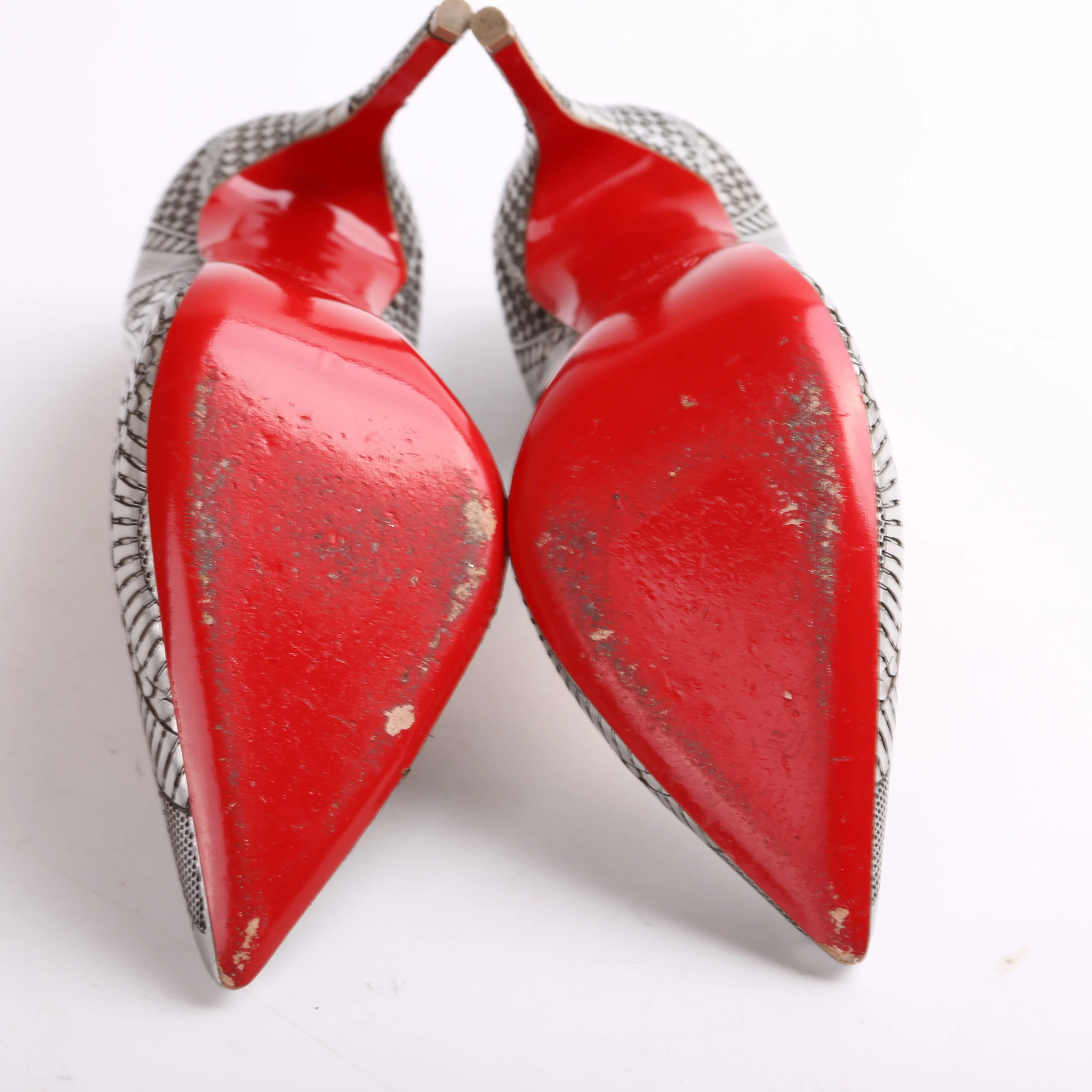 Metallic Specchio Kristali 120 Pumps Size 35.5 - Image 8