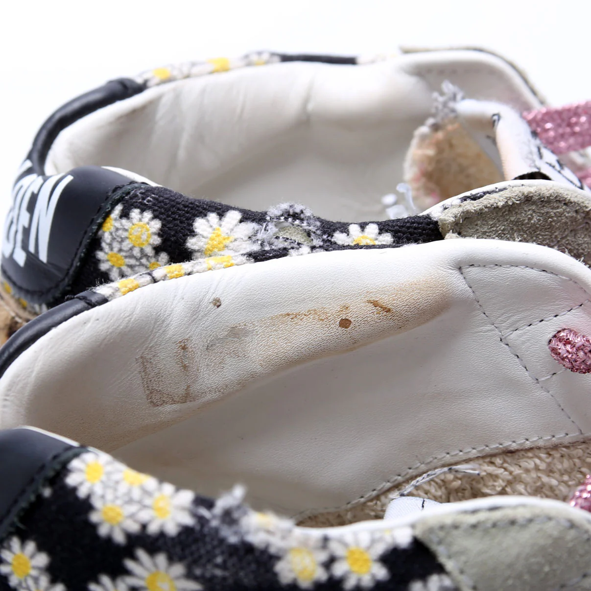 Mid Star Dream Maker Daisy Sneakers Size 38 Beige/Multicolor - Image 4