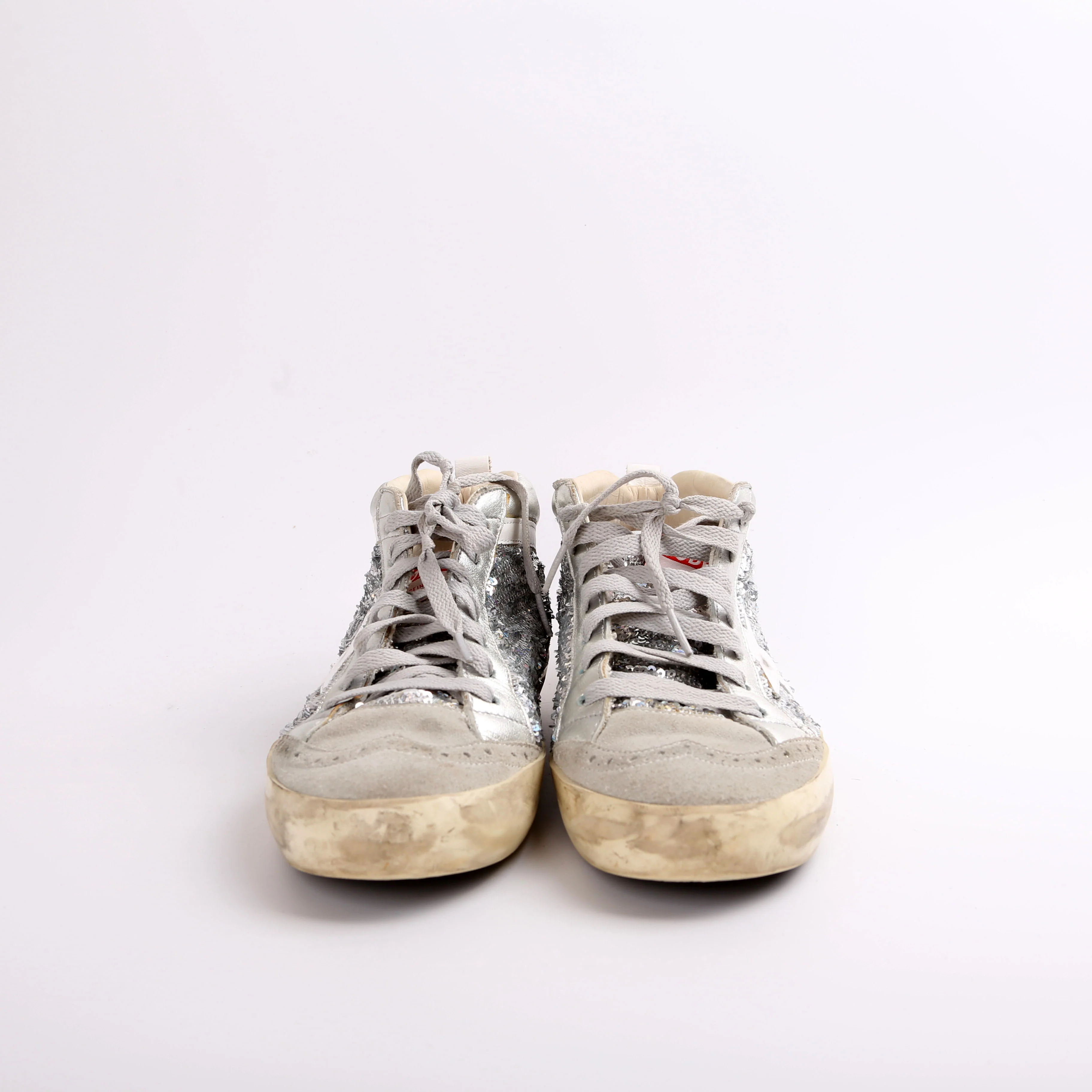 Mid Star Silver Glitter Size 39 - Image 2