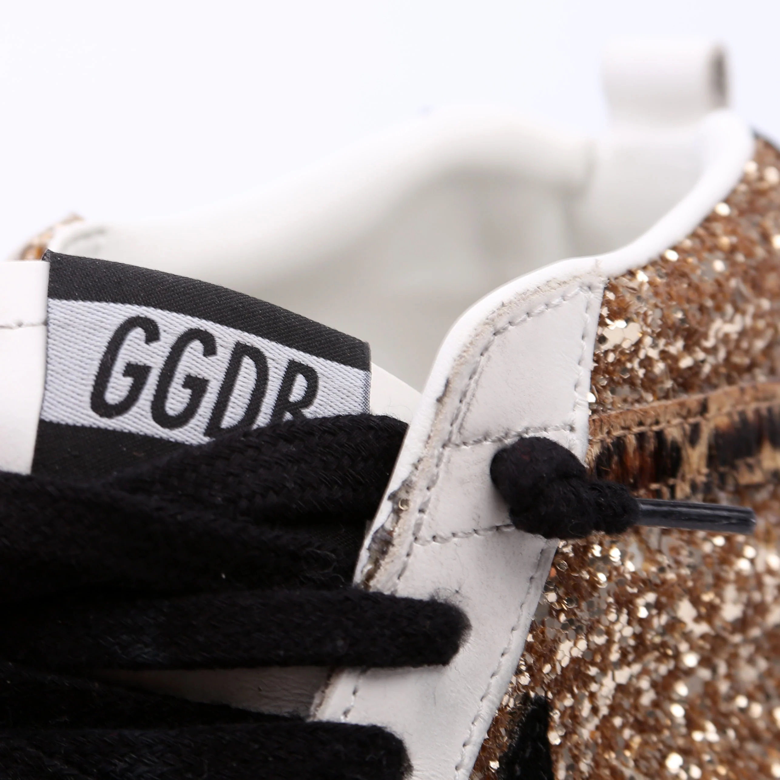Midstar Glitter Sneakers Size 36 Gold - Image 9