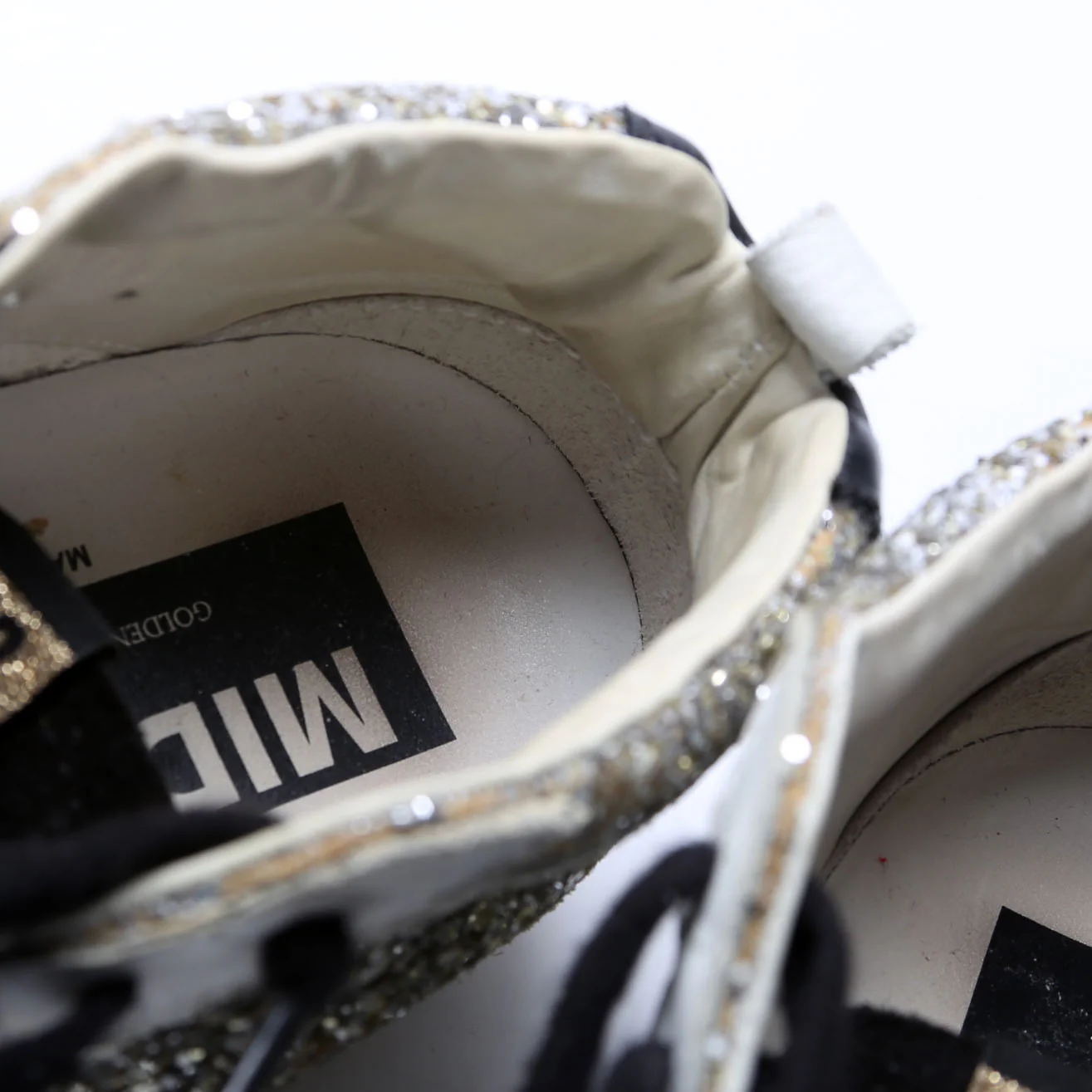 Midstar Sneakers Size 35 Silver/Black - Image 6