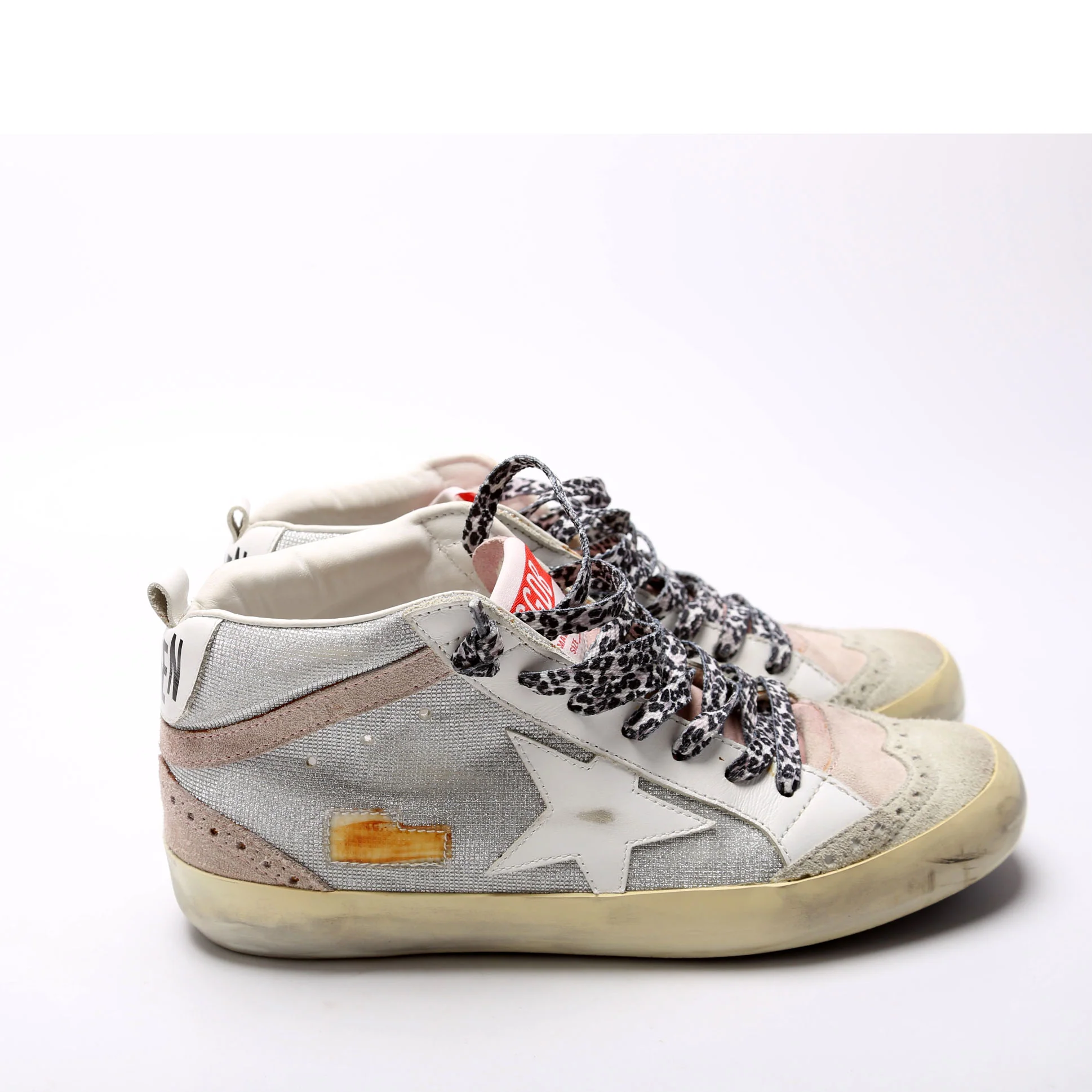 Midstar Sneakers Size 36 Silver/Pink - Image 3
