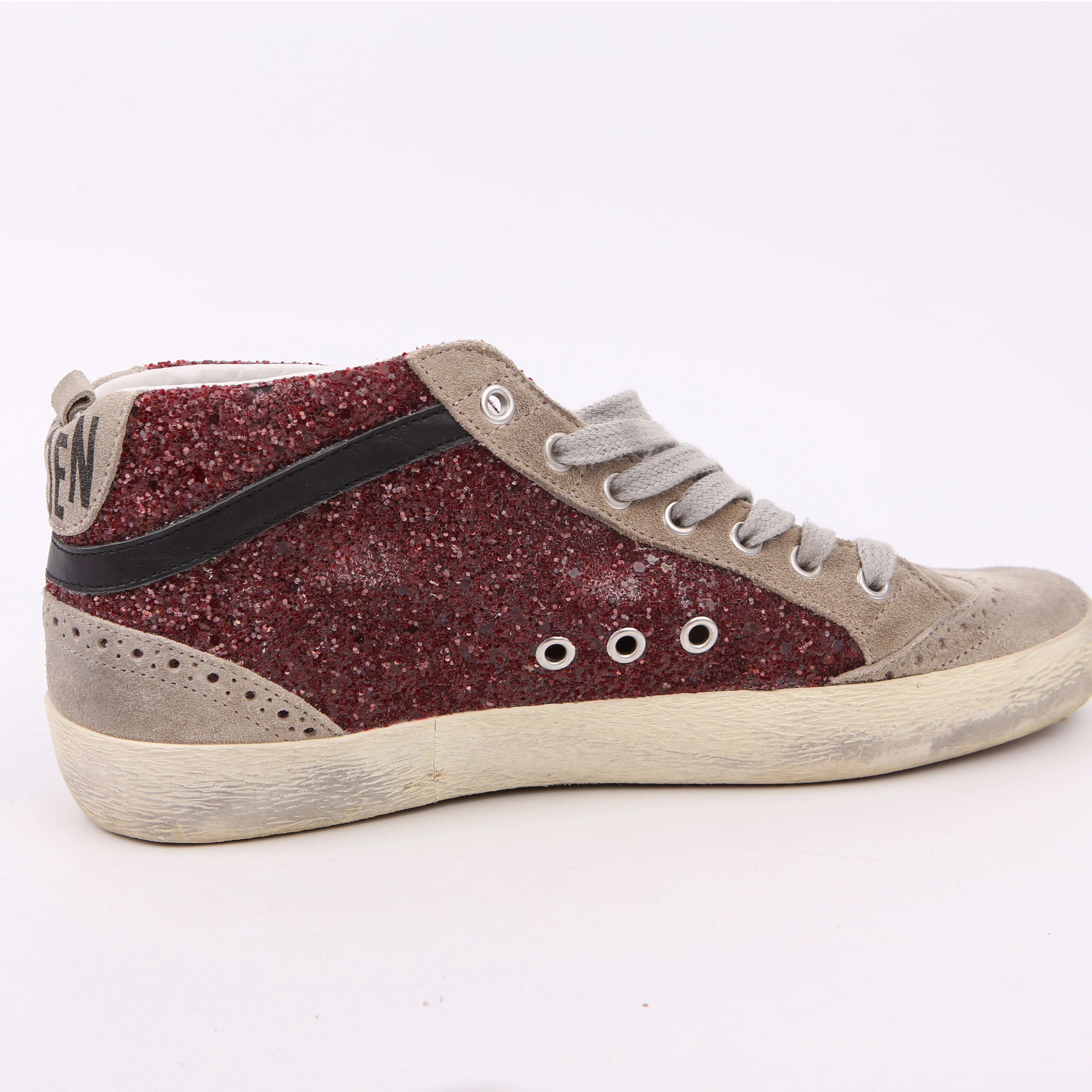 Midstar Sneakers Size 40 Burgundy - Image 5