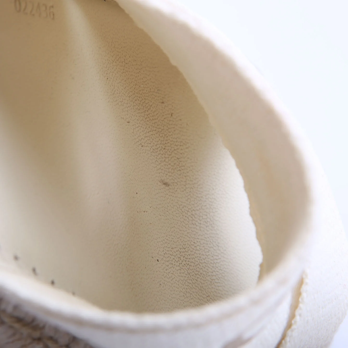 Mila Platform Logo Sandals Size 37 Ivory - Image 7