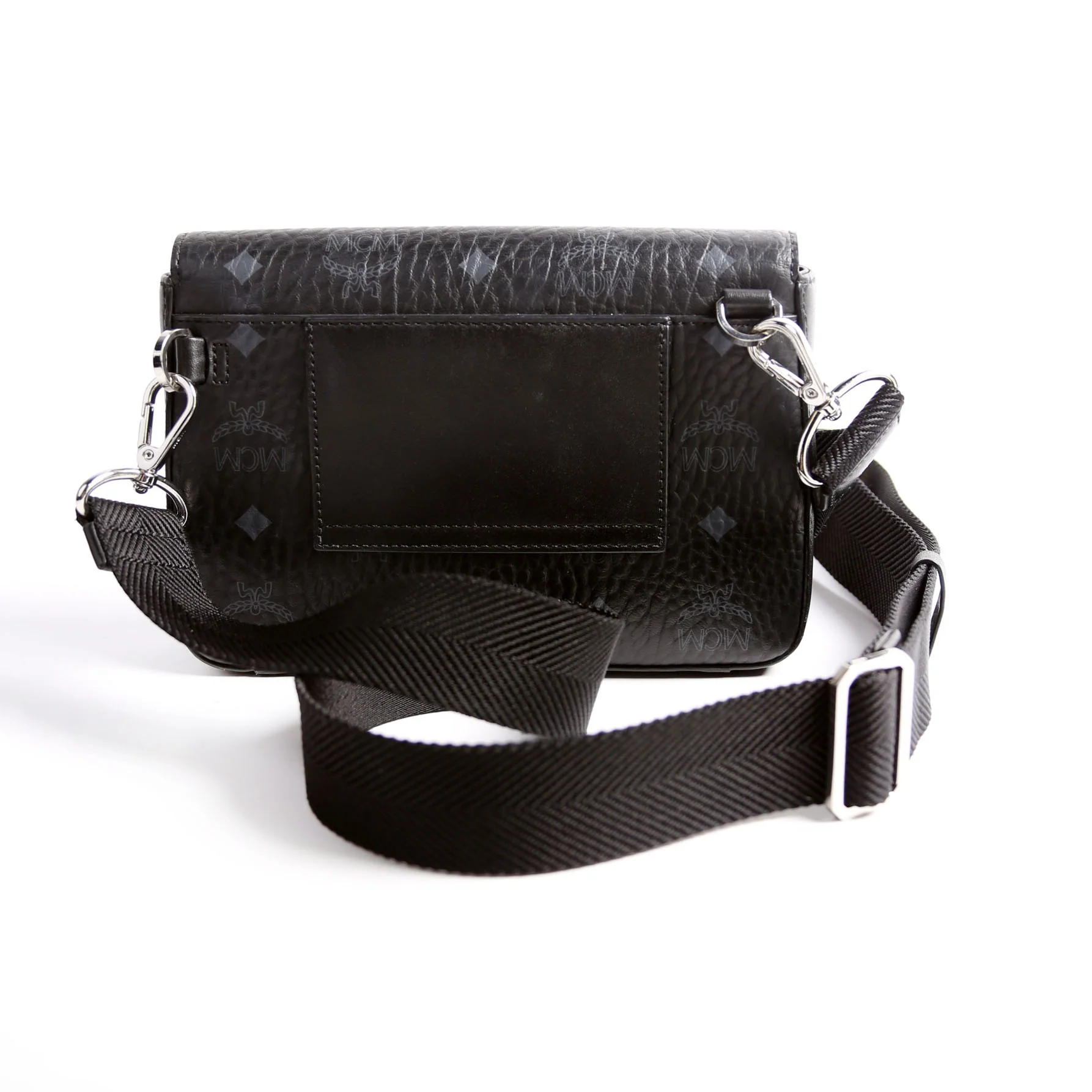 Mille Visetos Small Crossbody Black - Image 2