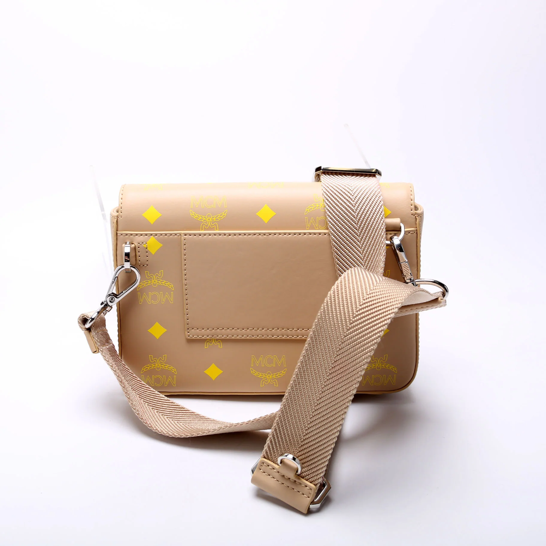 Millie Spash Logo Leather Small Crossbody - Image 3