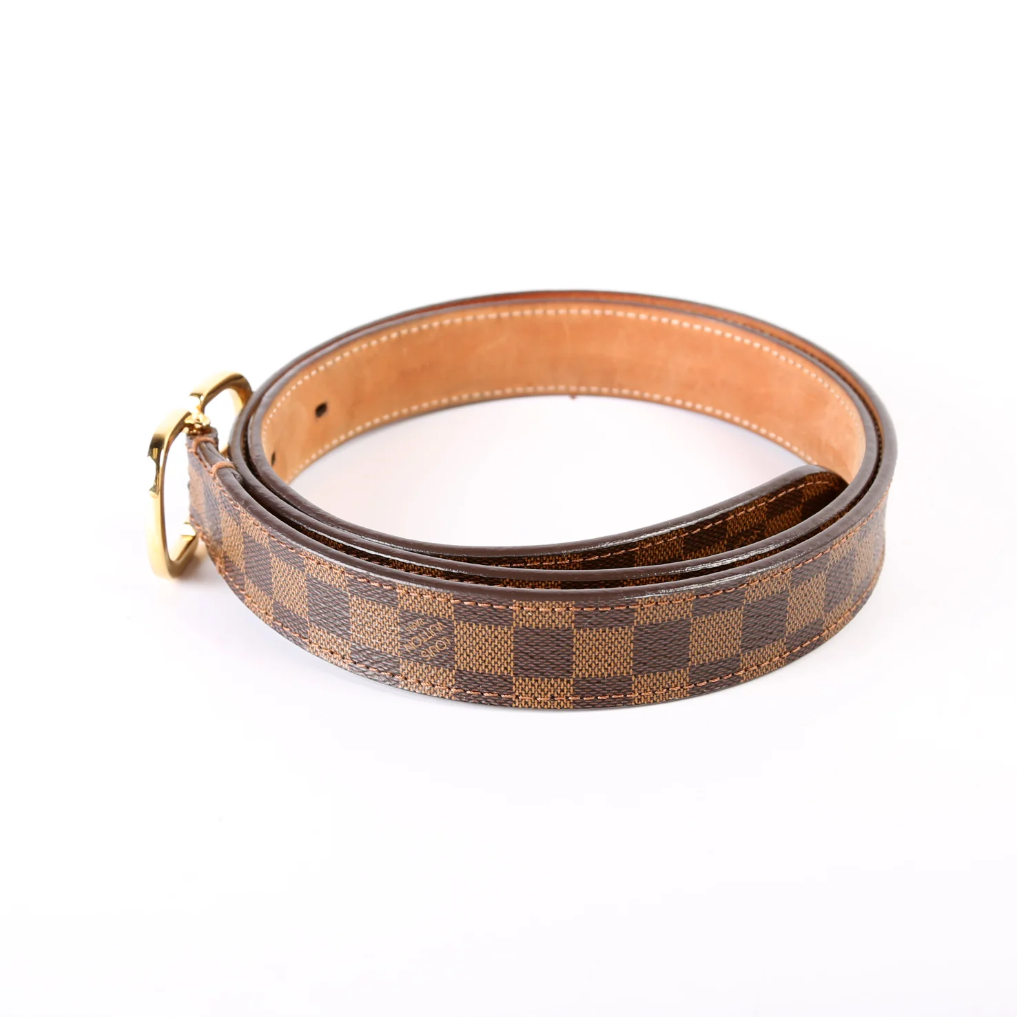 Mini Damier Ebene Belt Size 85/34 - Image 2