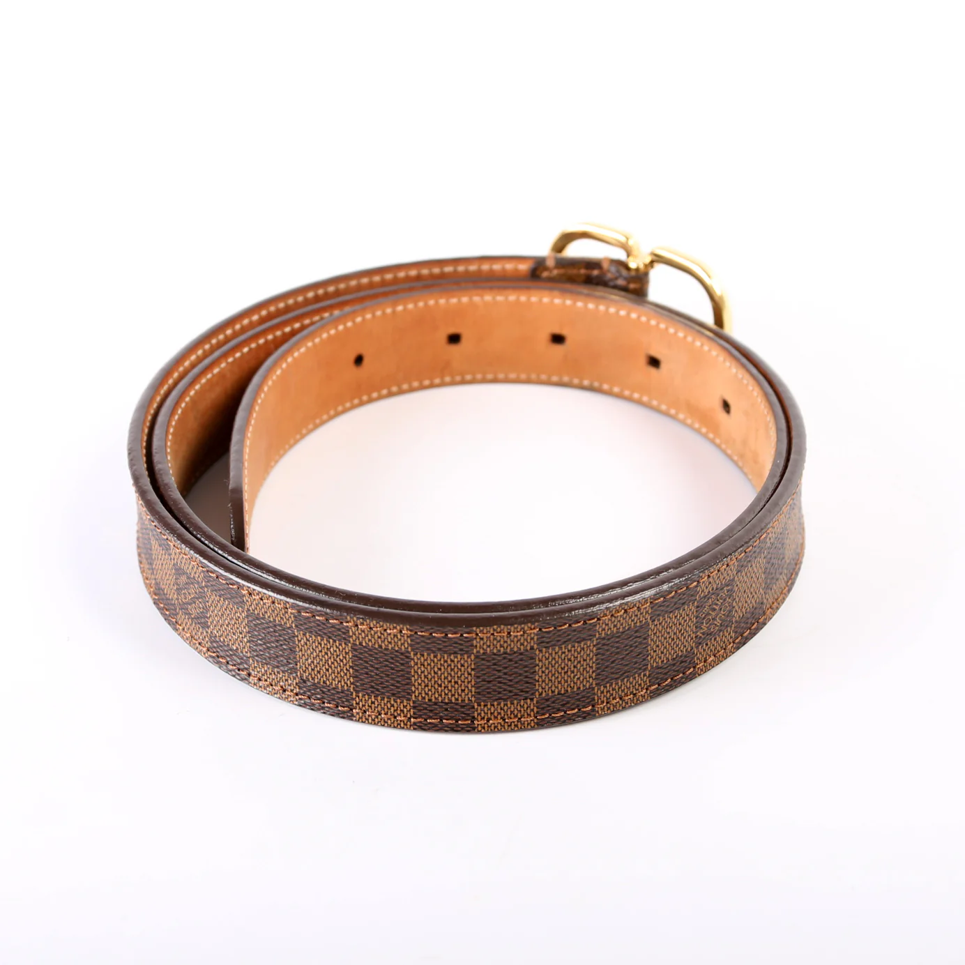 Mini Damier Ebene Belt Size 85/34 - Image 3