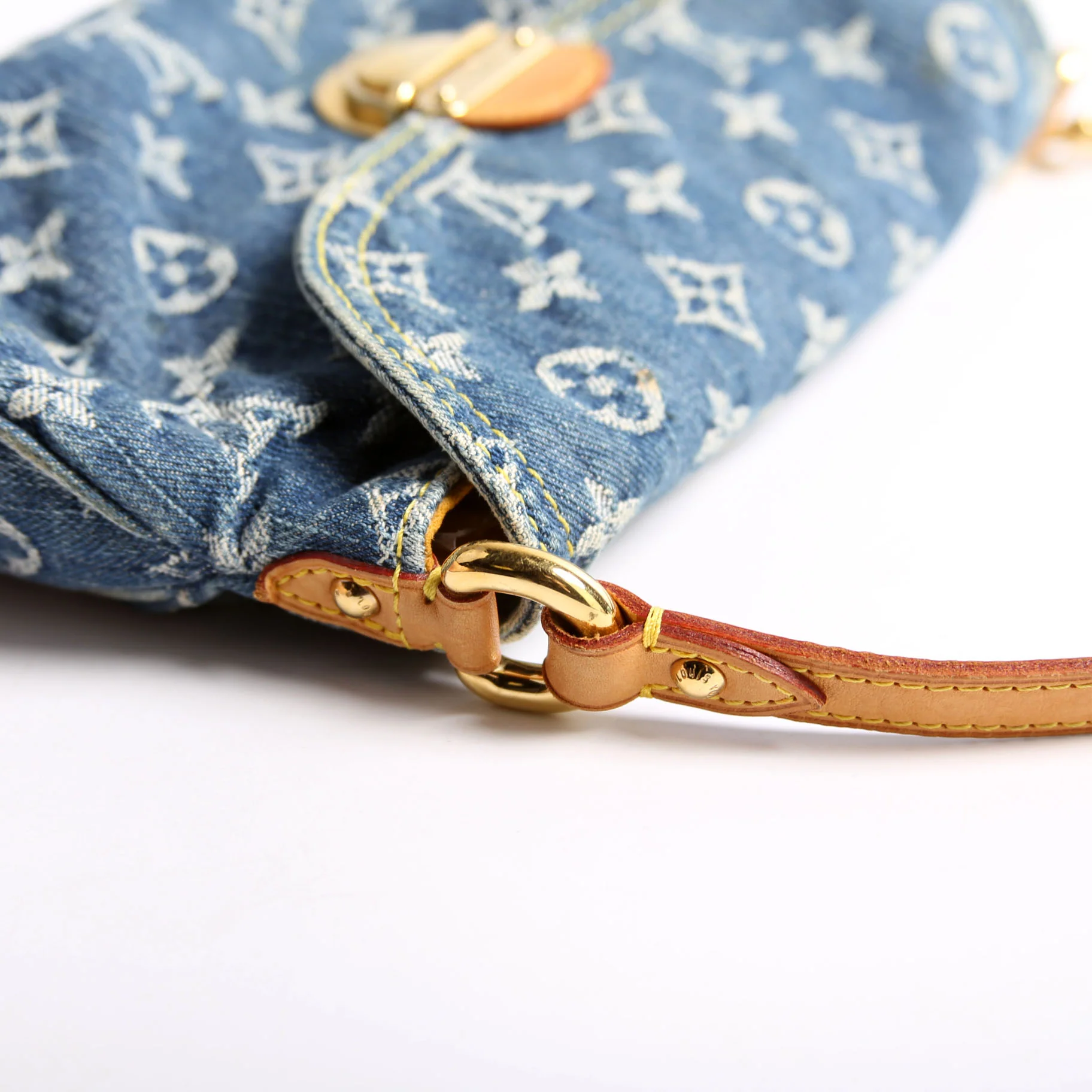 Mini Pleaty Denim Monogram - Image 8