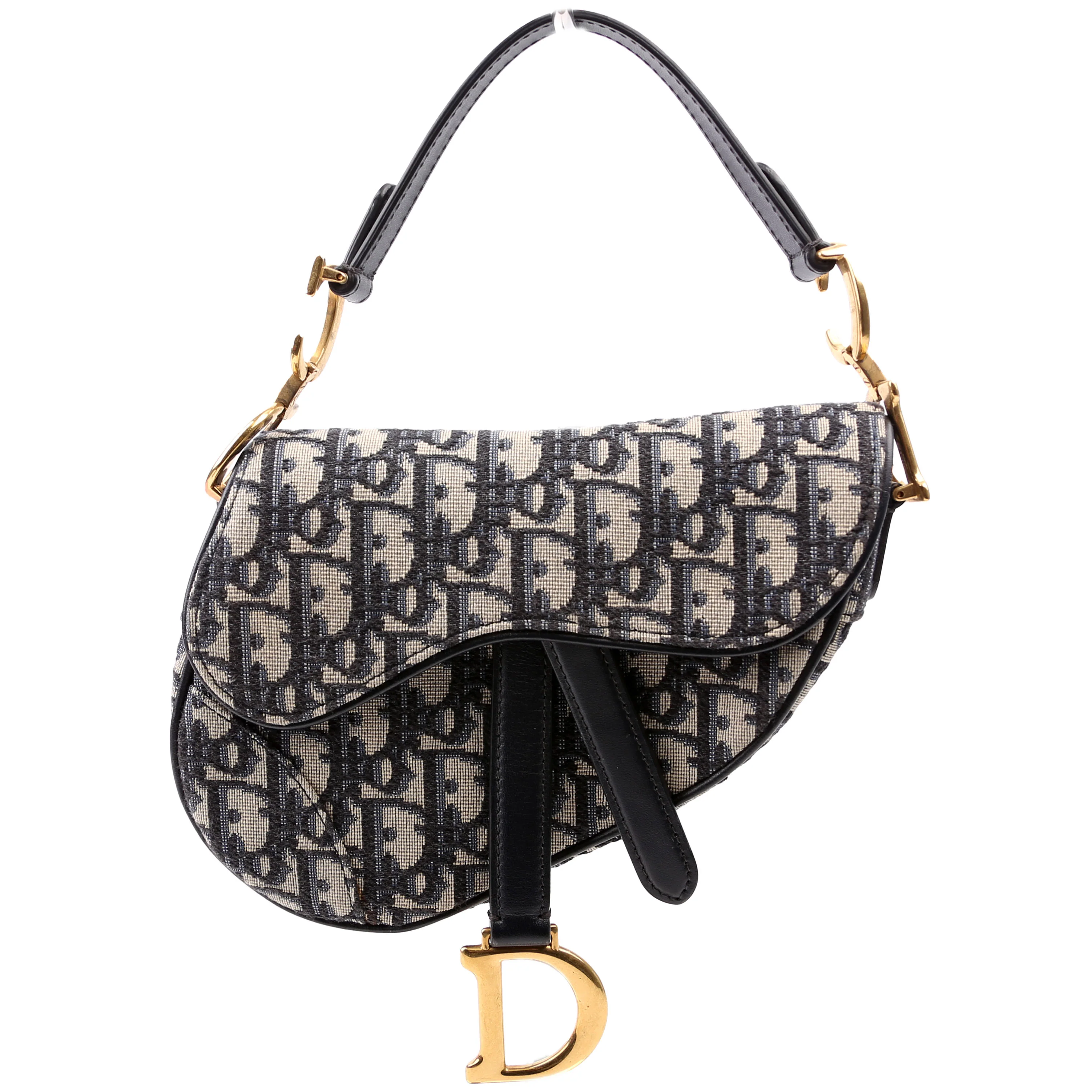 Mini Saddle Bag Oblique Navy