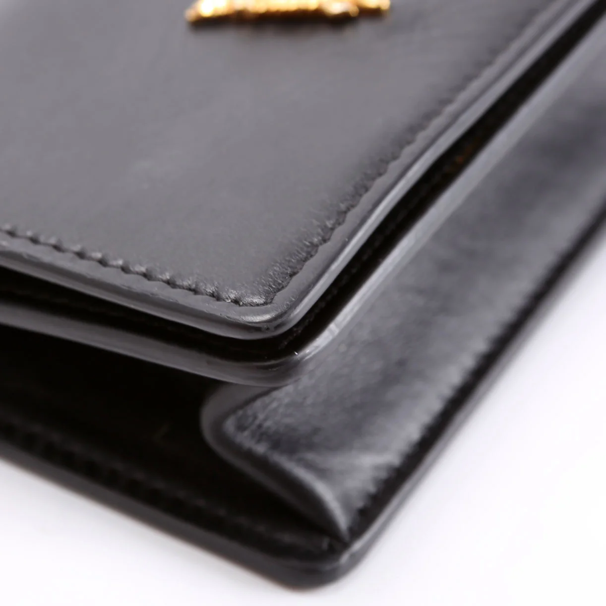 Mini Virtus Chain Clutch Black - Image 5