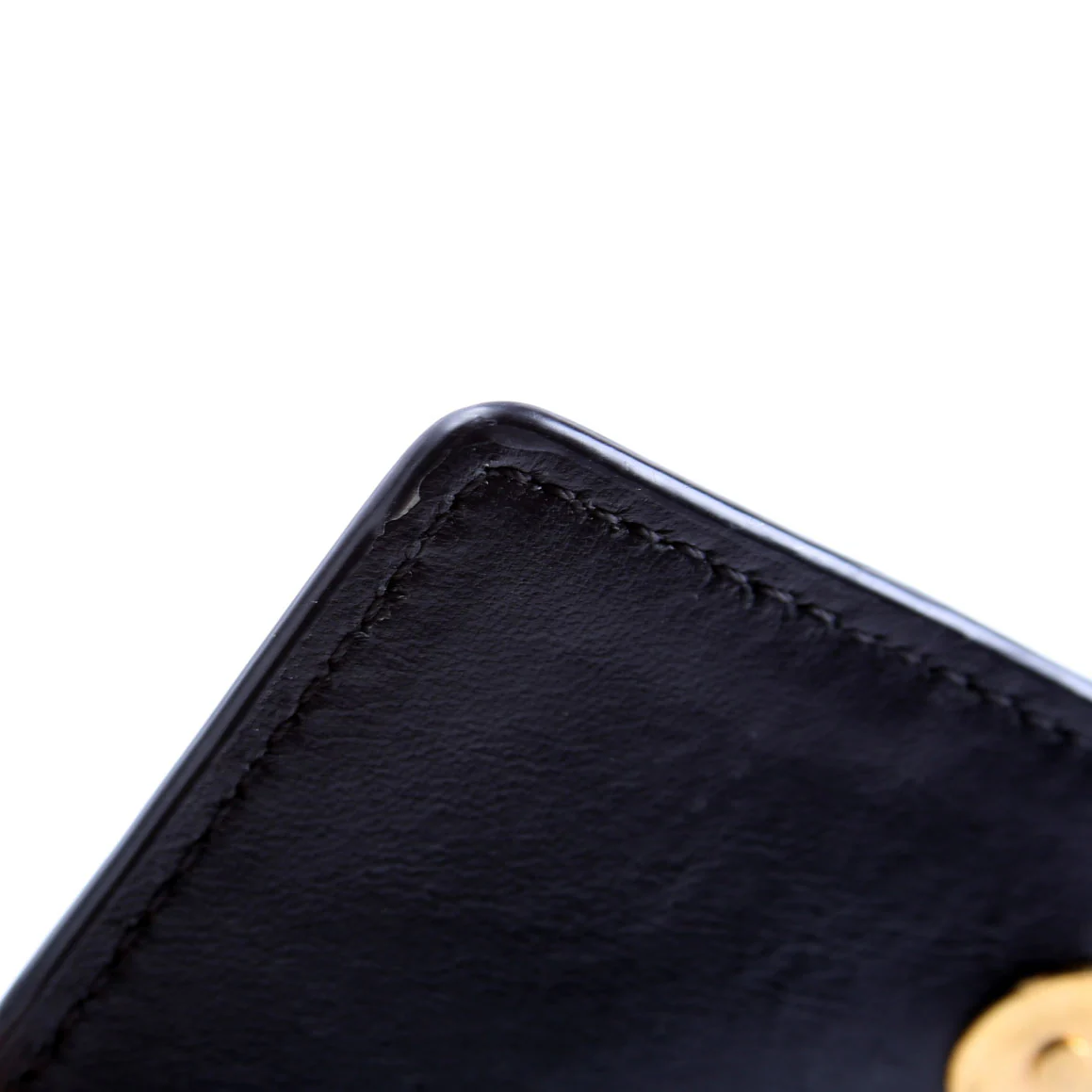 Mini Virtus Chain Clutch Black - Image 8