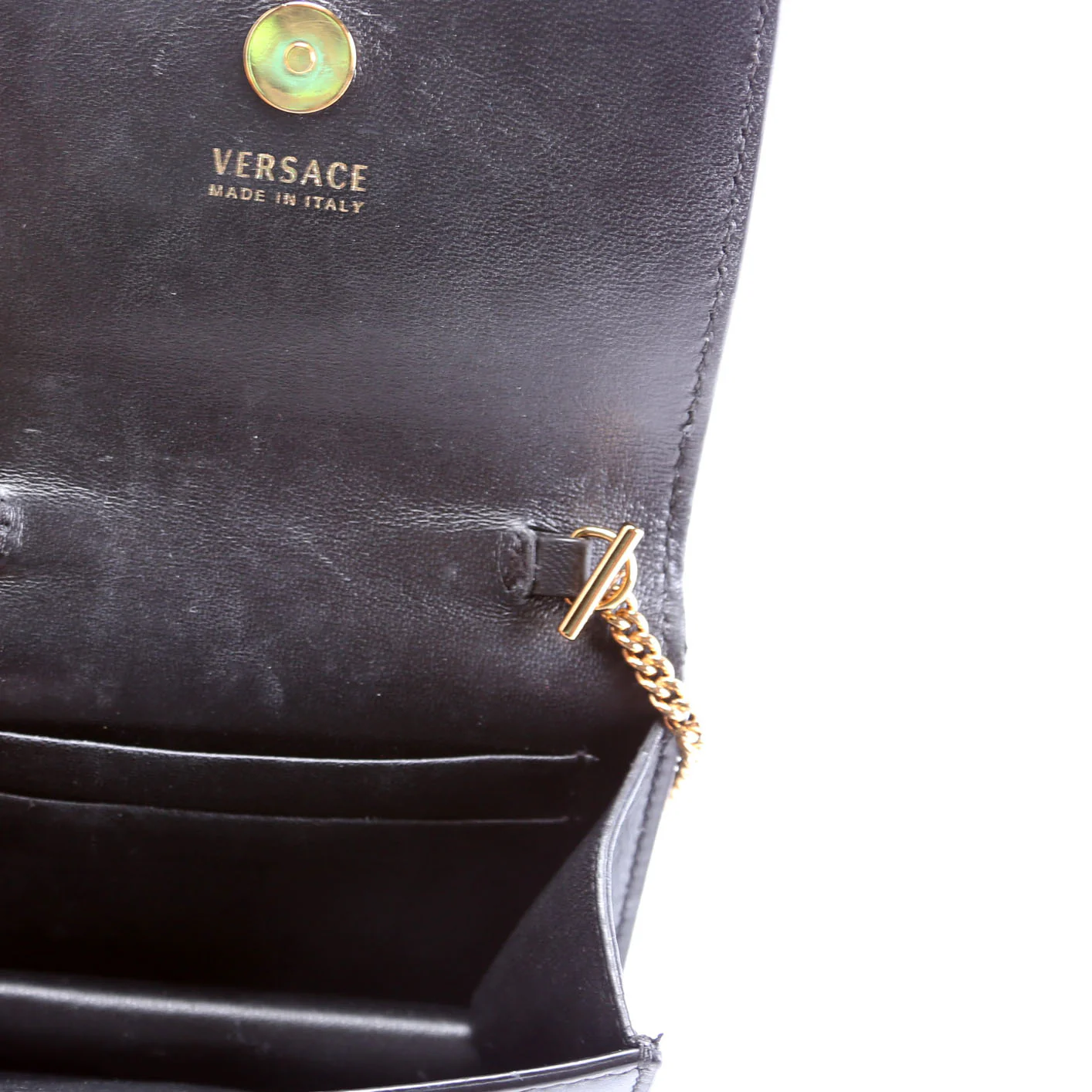 Mini Virtus Chain Clutch Black - Image 9