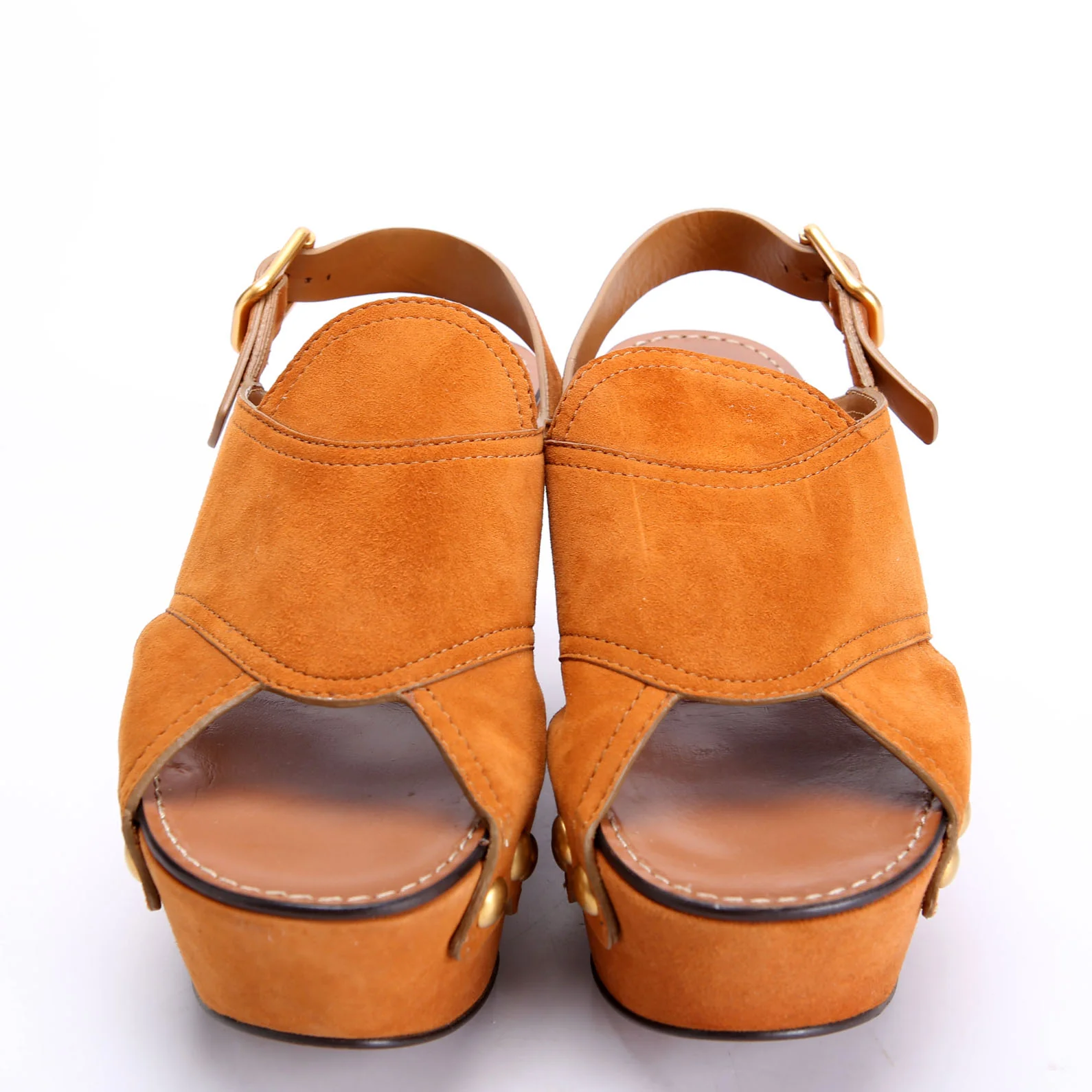 Misha Suede Wedges Size 38.5 - Image 2