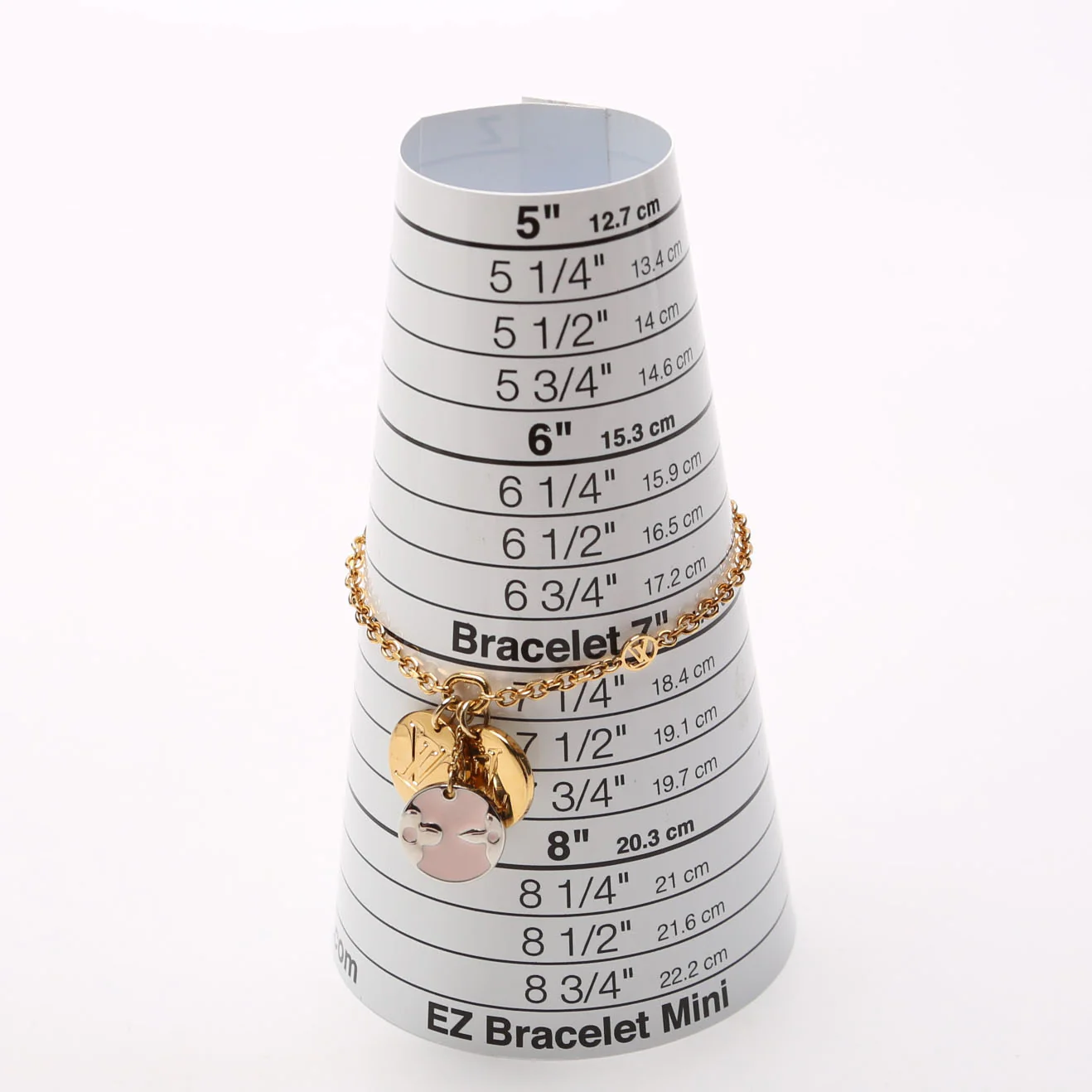 Miss LV Monogram Bracelet Gold/Silver - Image 4