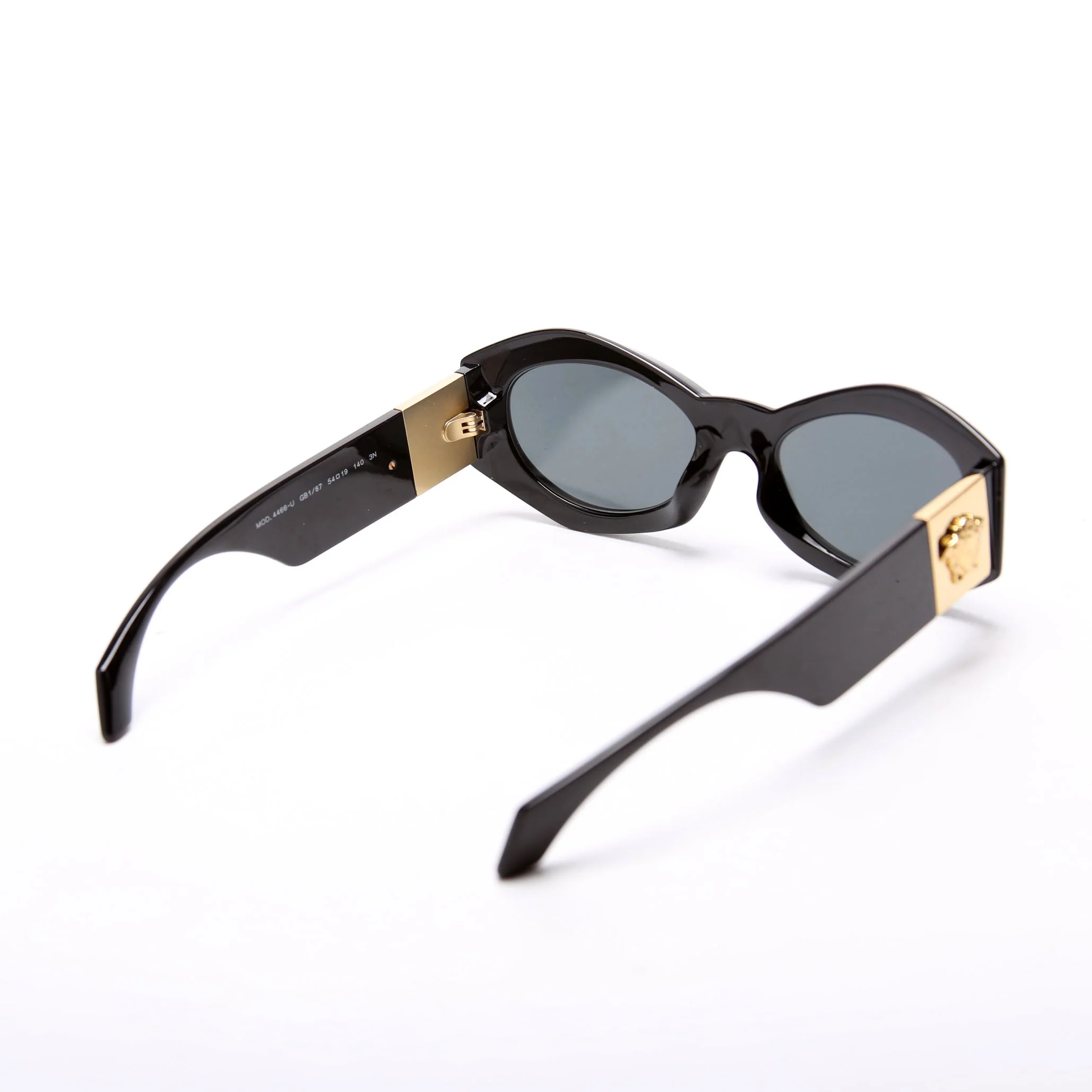 MOD 4466 Medusa Sunglasses Black/Gold - Image 4