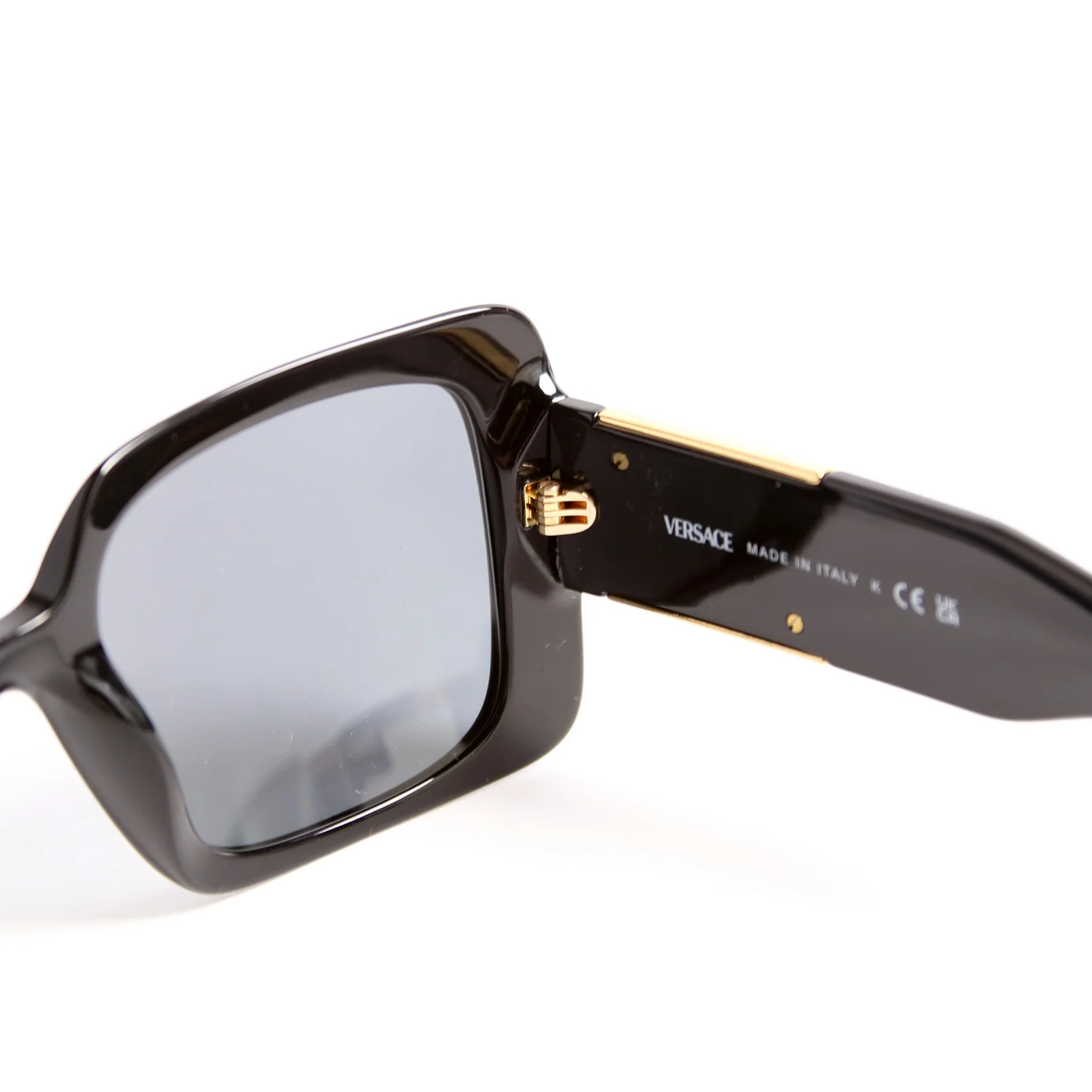 MOD4405 Medusa Square Sunglasses Black - Image 6