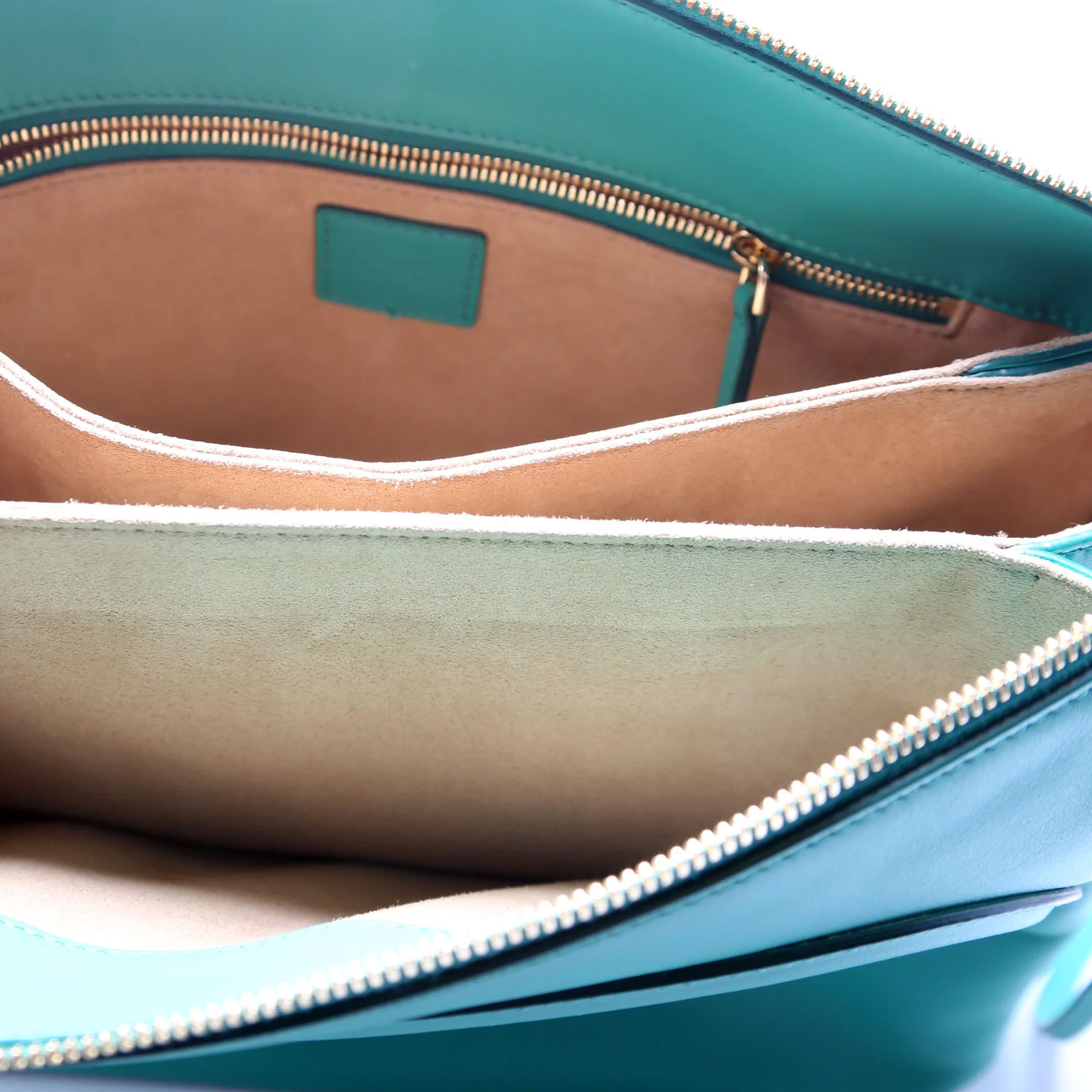 Mode Travia Medium Spanish Leather Shoulder Bag Green - Image 7