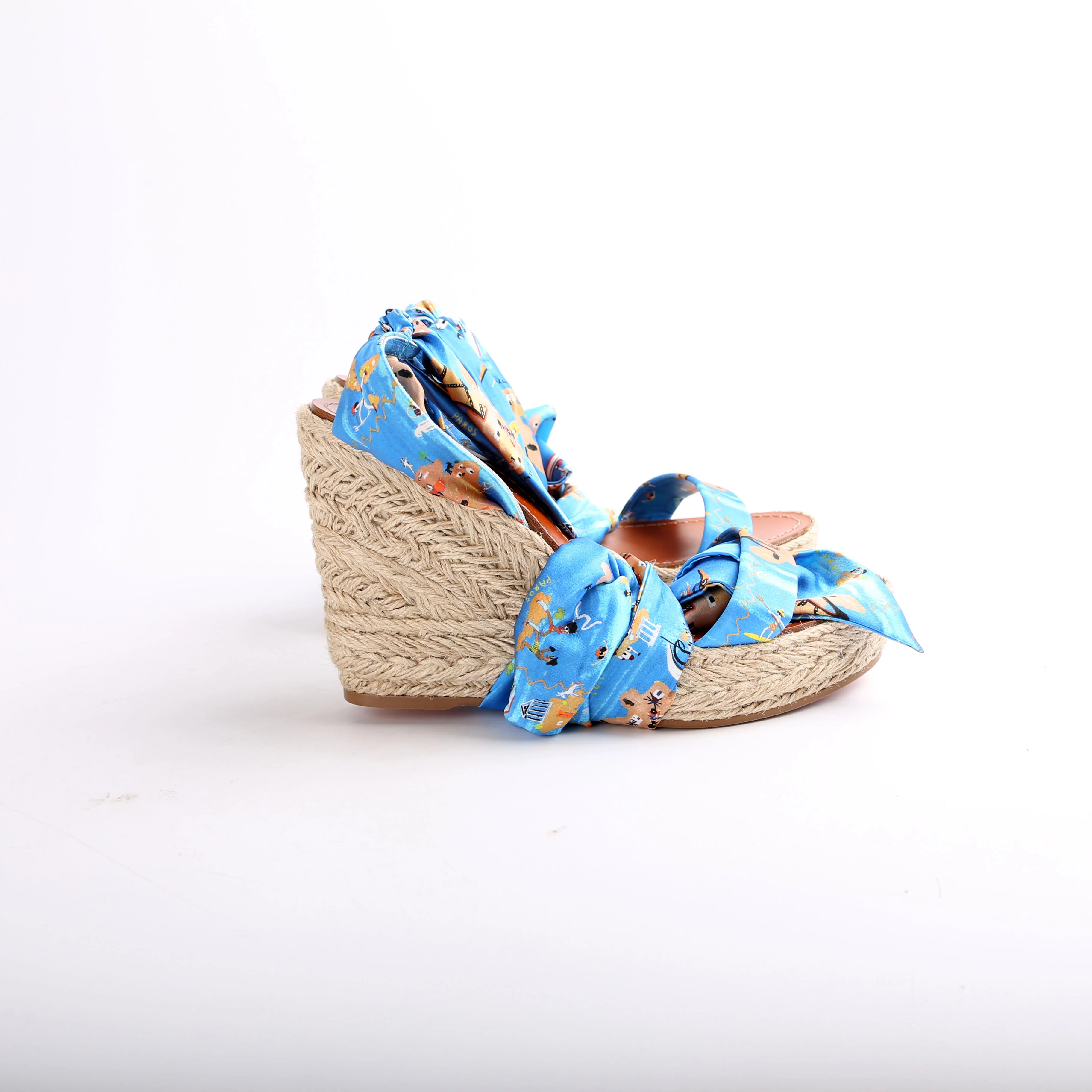 Monica Du Desert Espadrille Wedges Size 40 - Image 4
