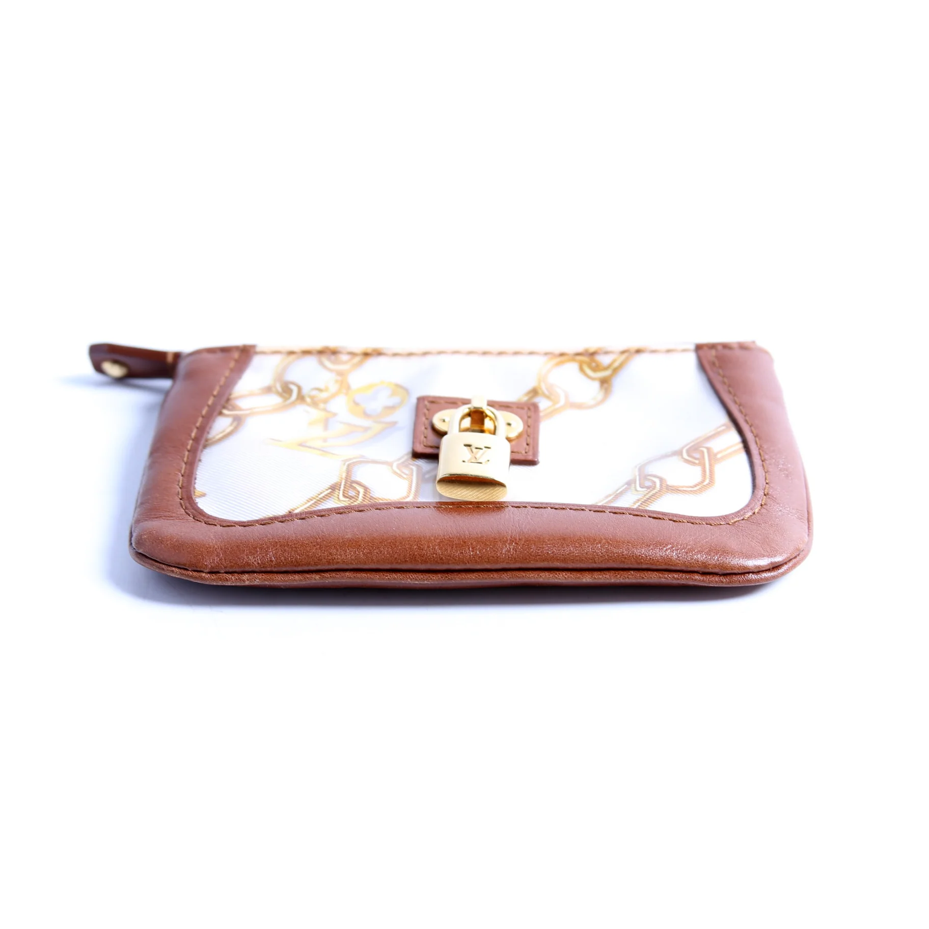 Monogram Charms Key Pouch Brown - Image 5