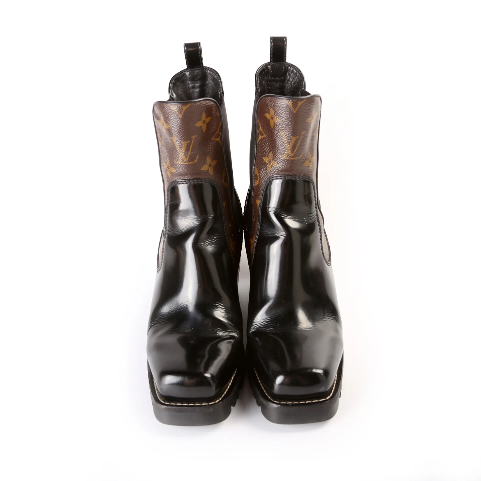 Monogram Chelsea Boots Size 39 - Image 2