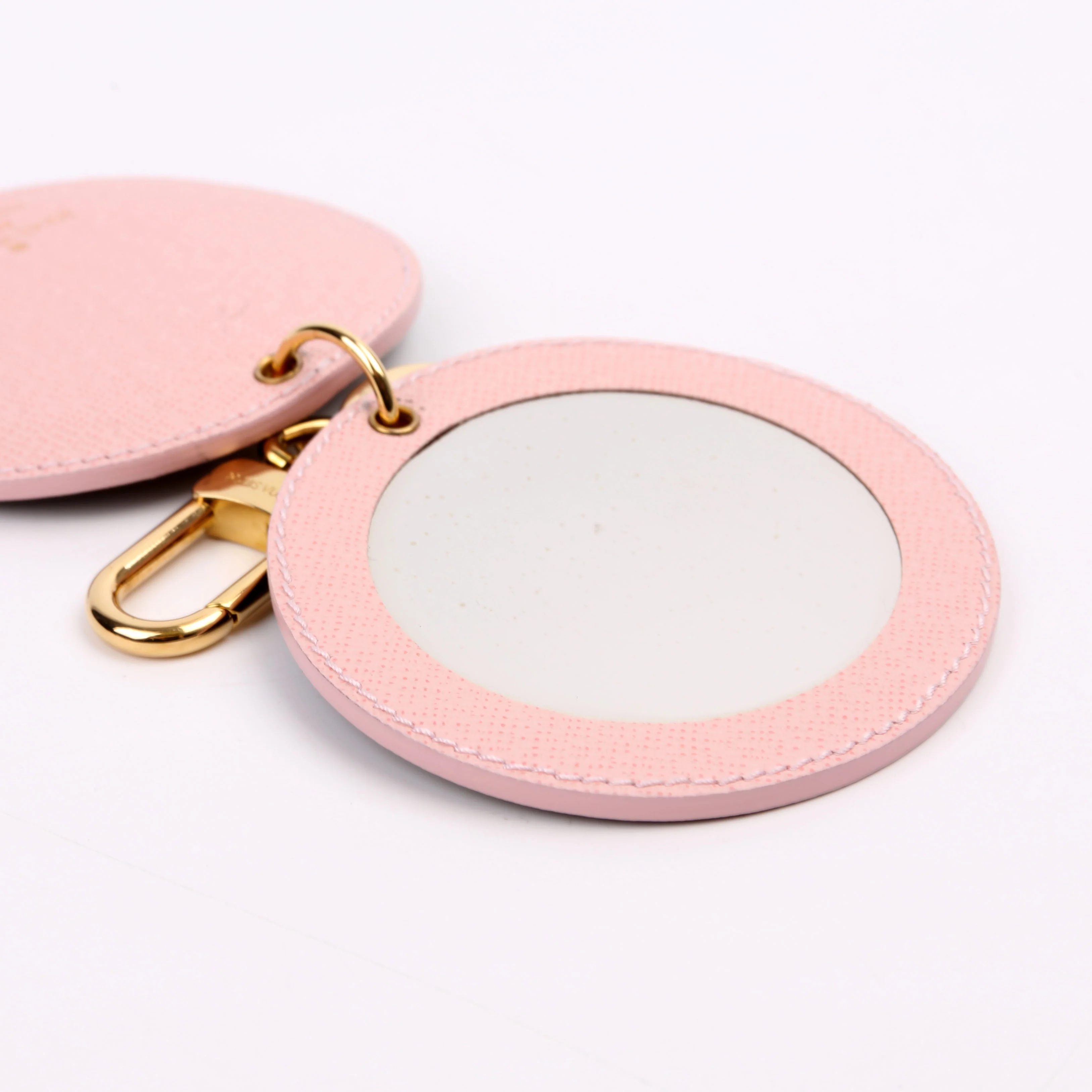 Monogram Mirror Bag Charm Pink - Image 4