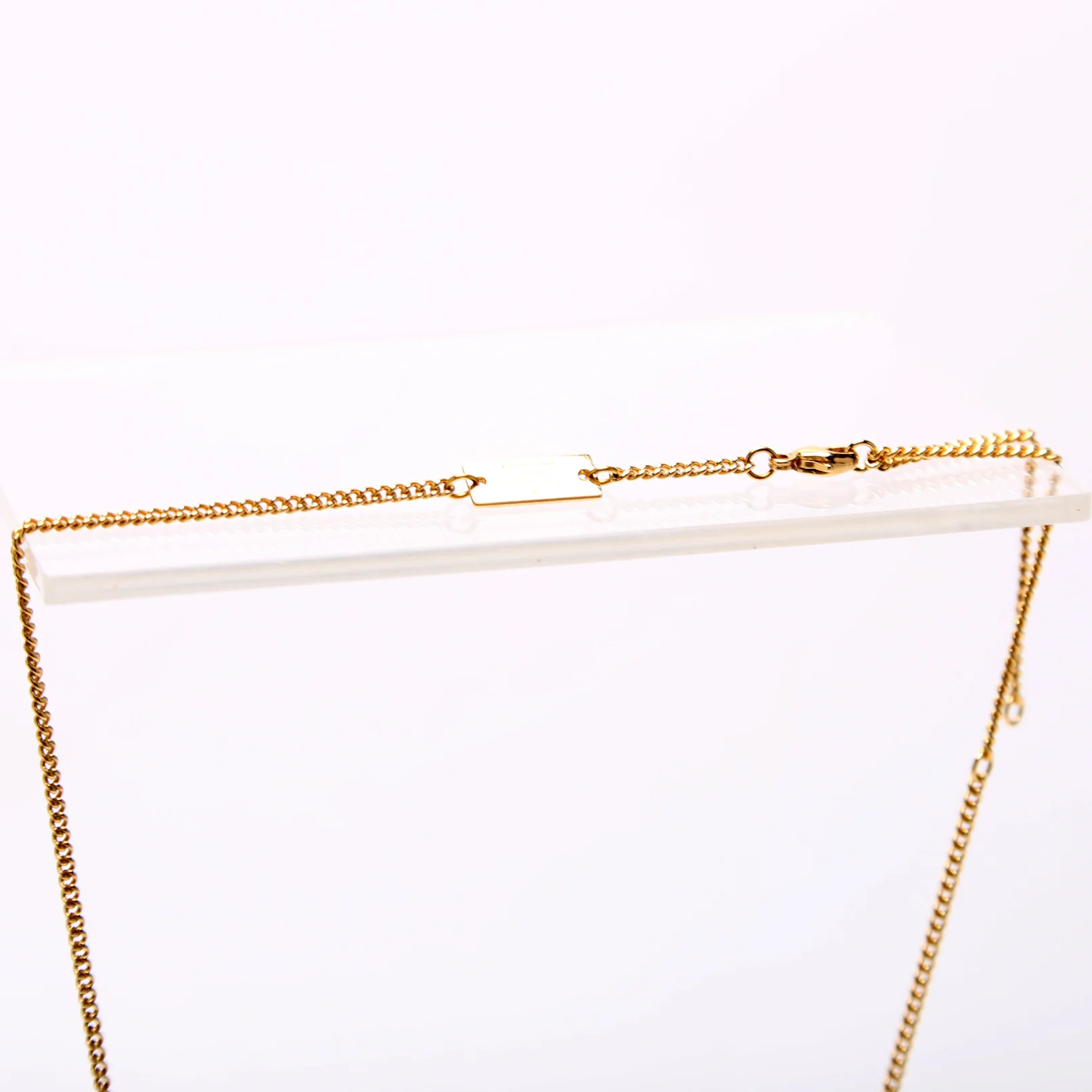 Monogram Necklace M801189 Gold - Image 5