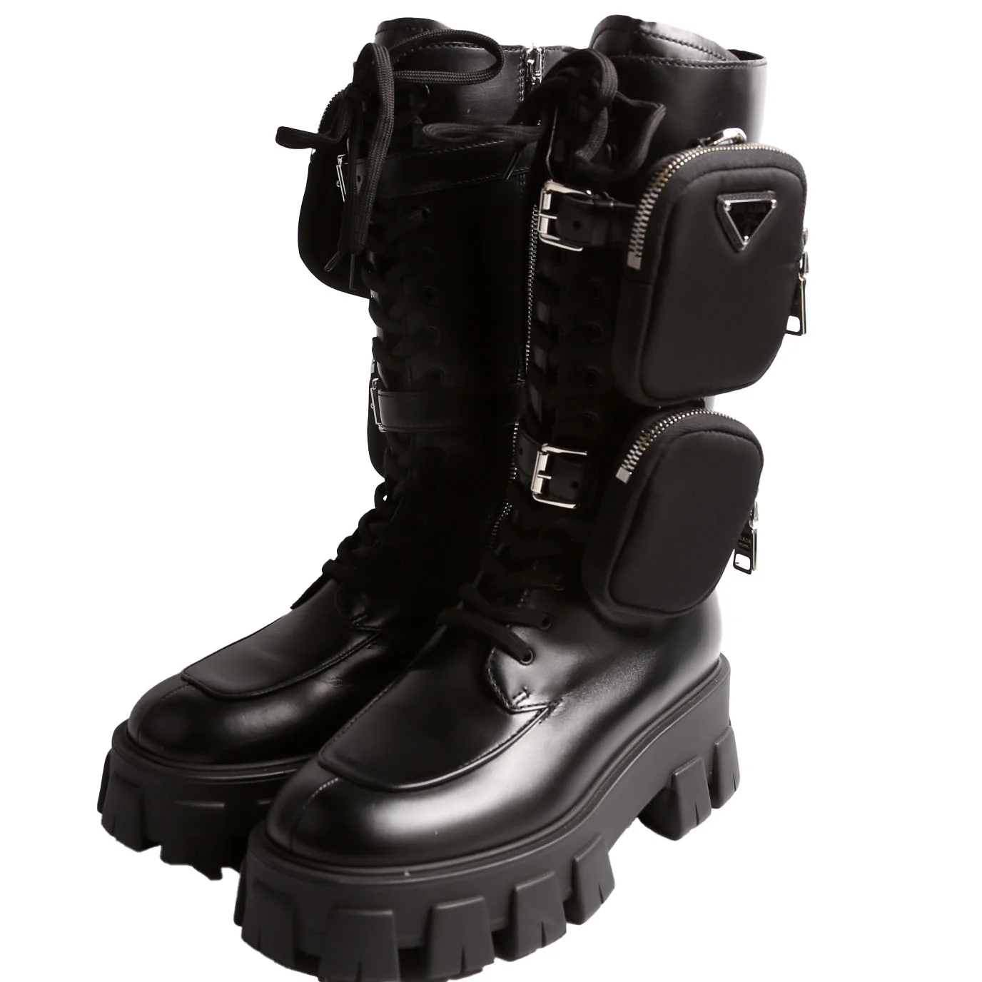 Monolith Combat Boots Size 38.5 Black