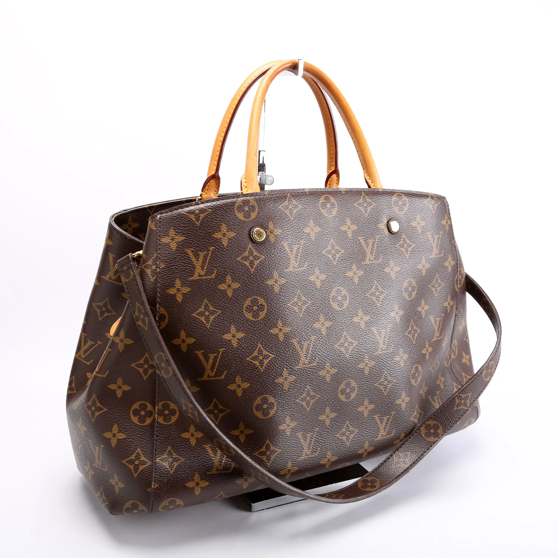 Montaigne GM Monogram Brown/Burgundy - Image 2