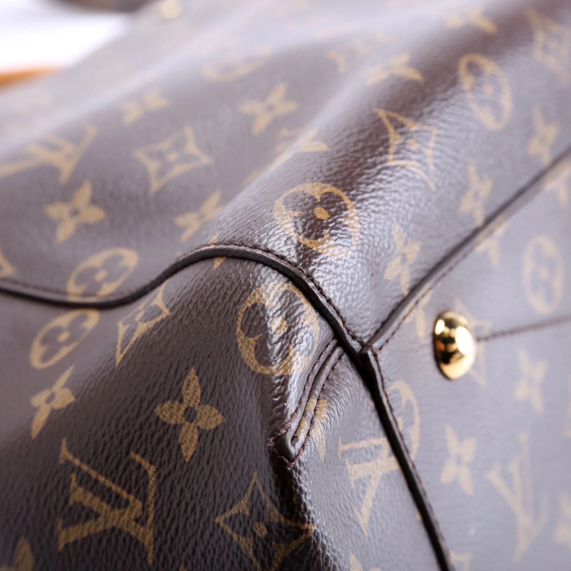 Montaigne GM Monogram Brown/Burgundy - Image 6
