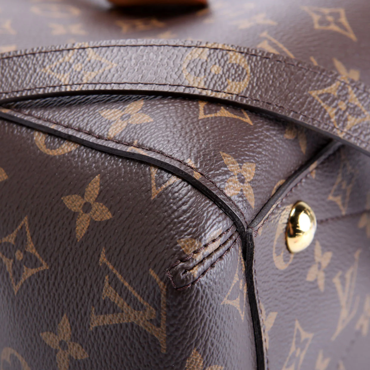 Montaigne MM Monogram Brown/Berry - Image 5