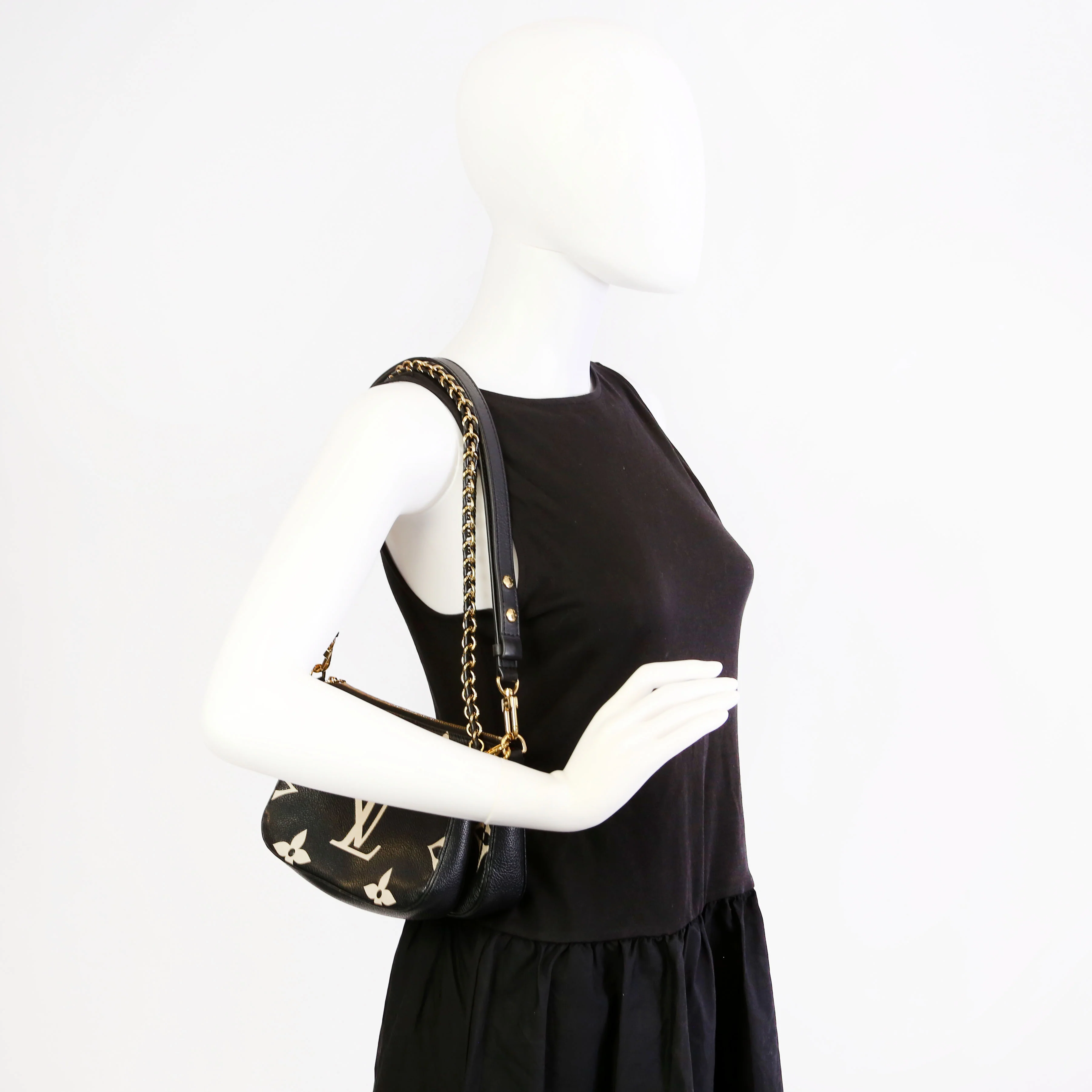 Multi Pochette Bicolor Empreinte Black/Beige - Image 12