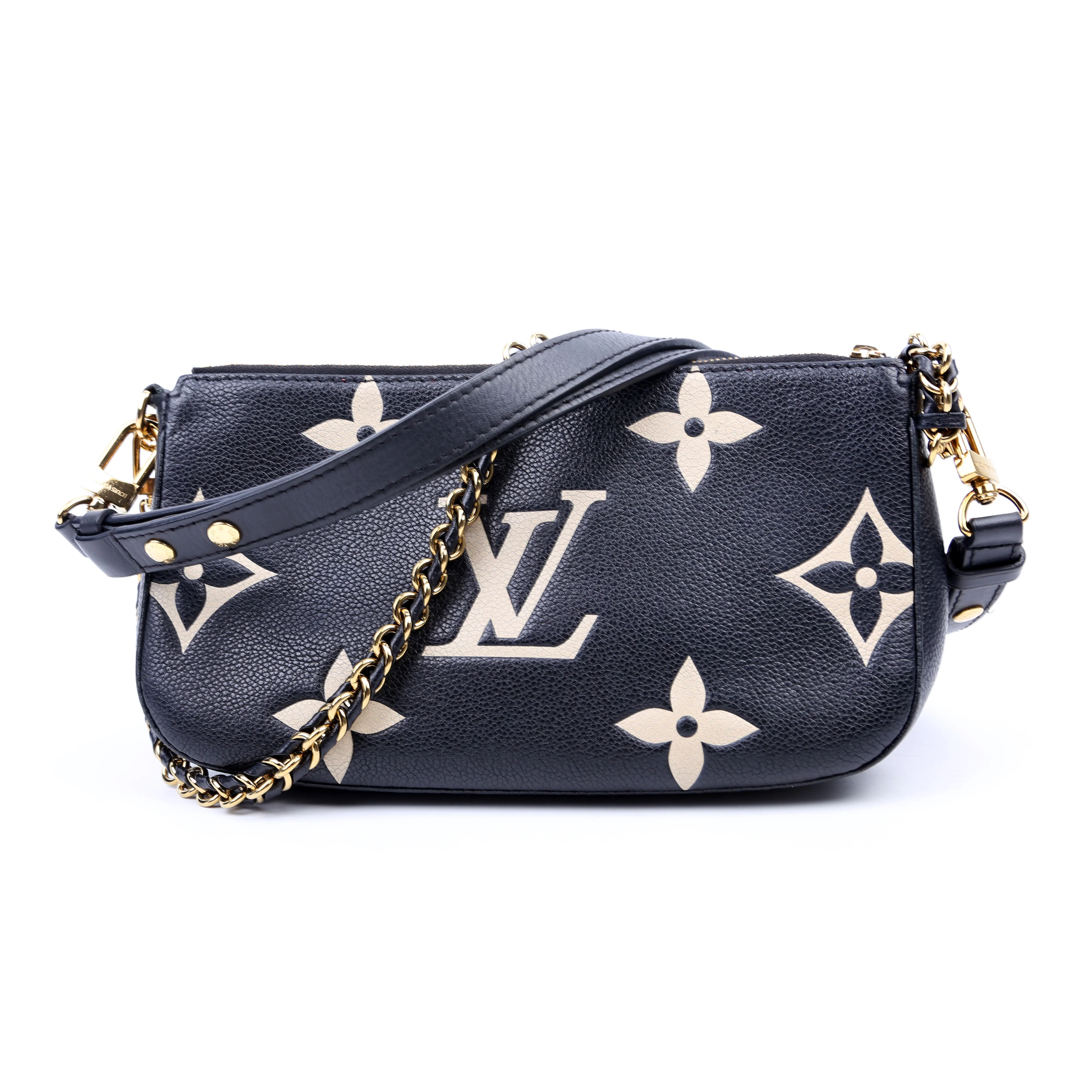 Multi Pochette Bicolor Empreinte Black/Beige - Image 2