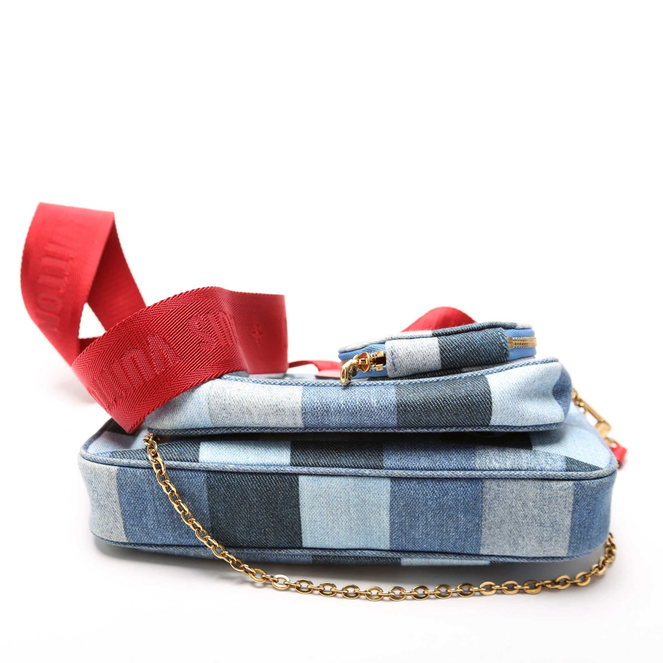 Multi Pochette Damier Denim - Image 4