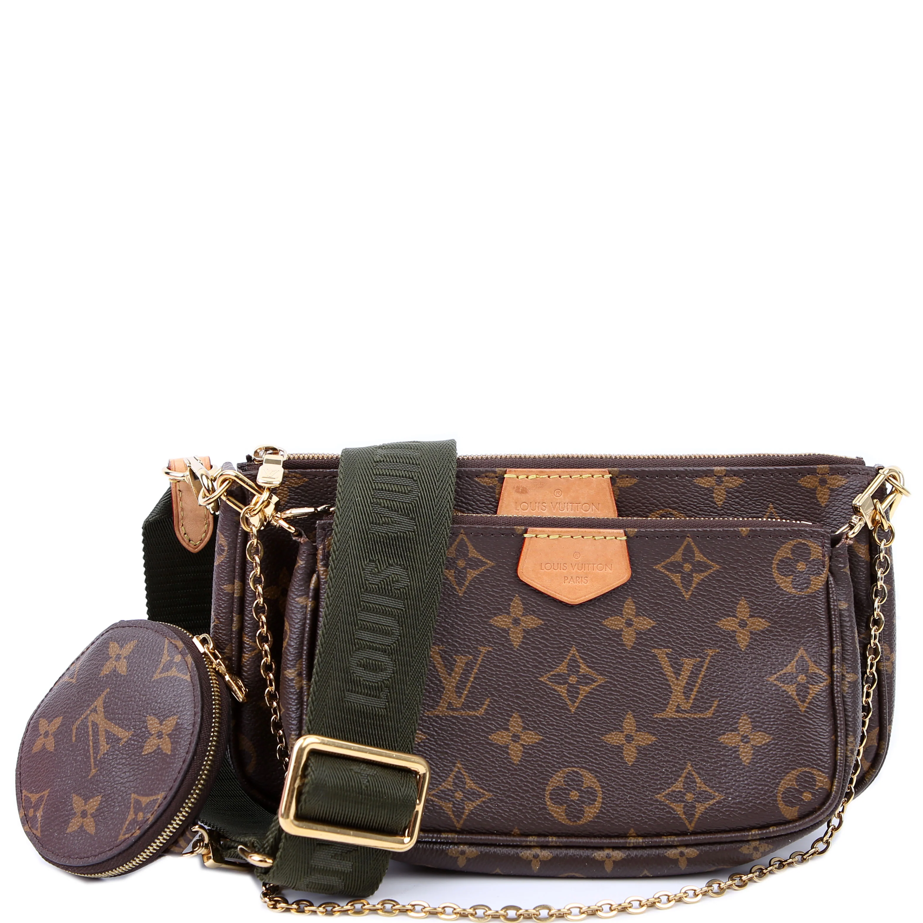 Multi Pochette Monogram Green