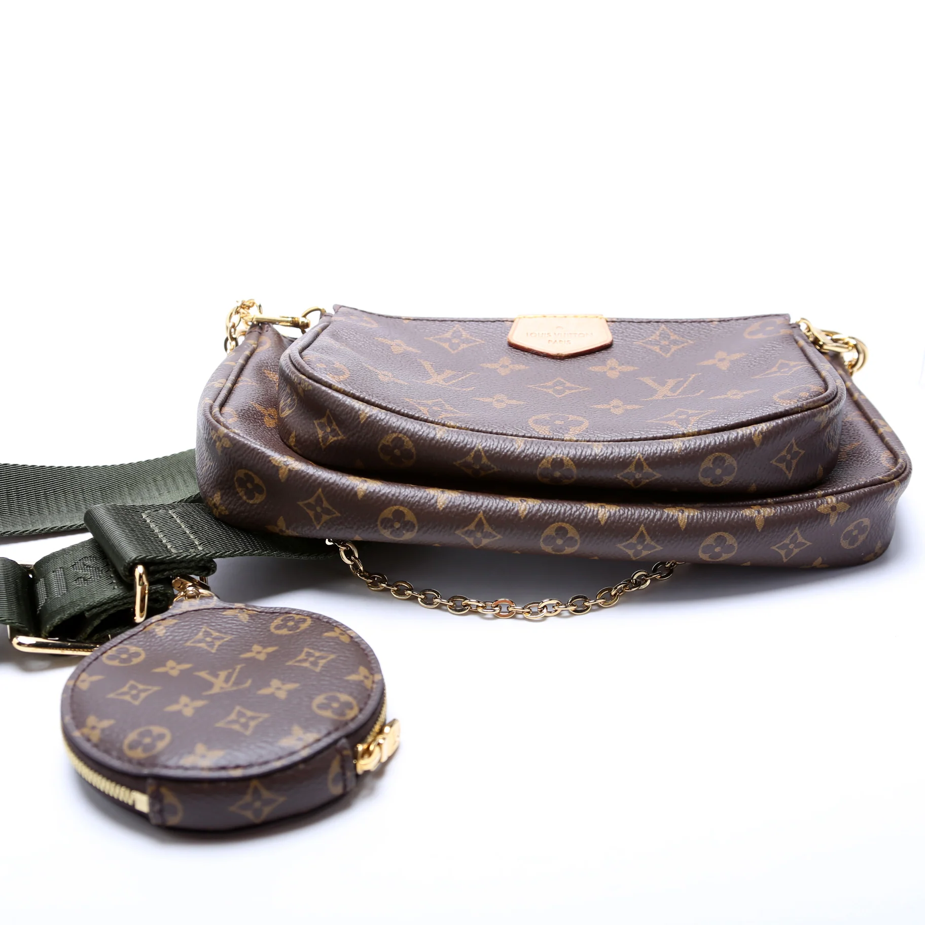 Multi Pochette Monogram Green - Image 4