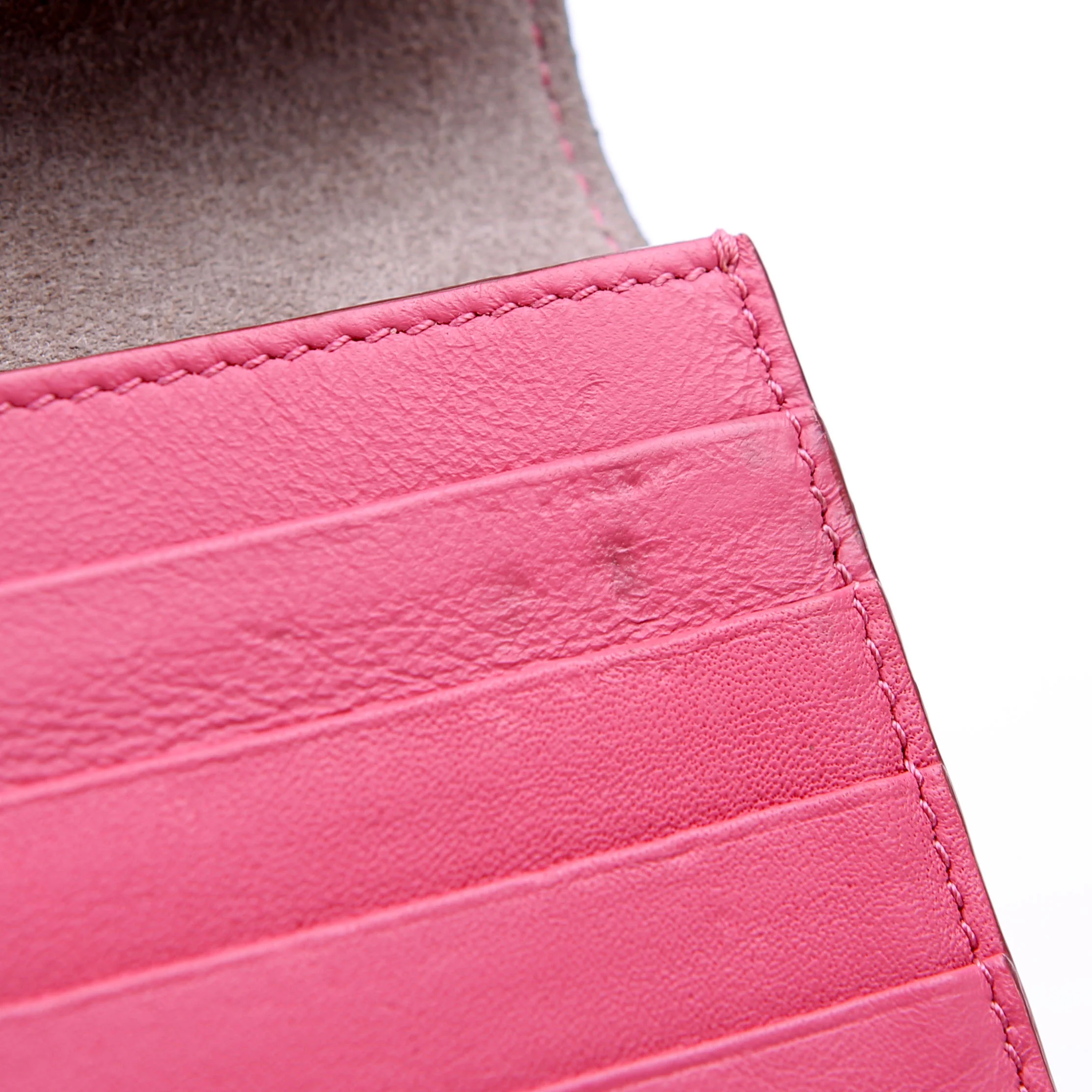 Multifunction Strap Wallet Large Grey/Pink - Image 14