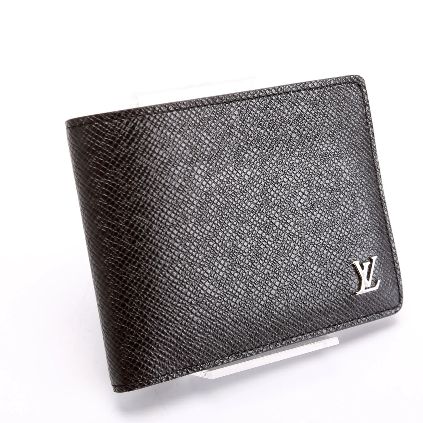 Multiple Wallet Taiga Leather Black - Image 2