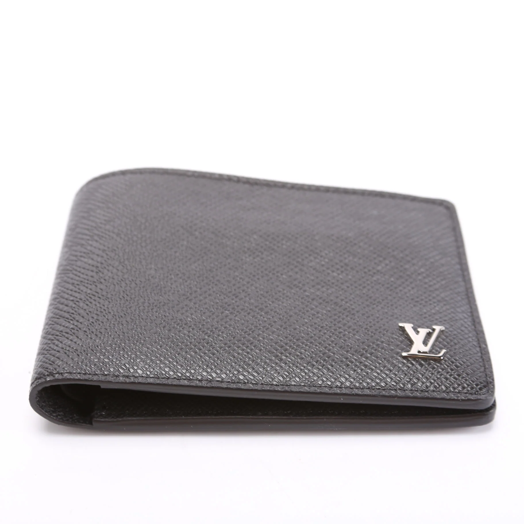 Multiple Wallet Taiga Leather Black - Image 4