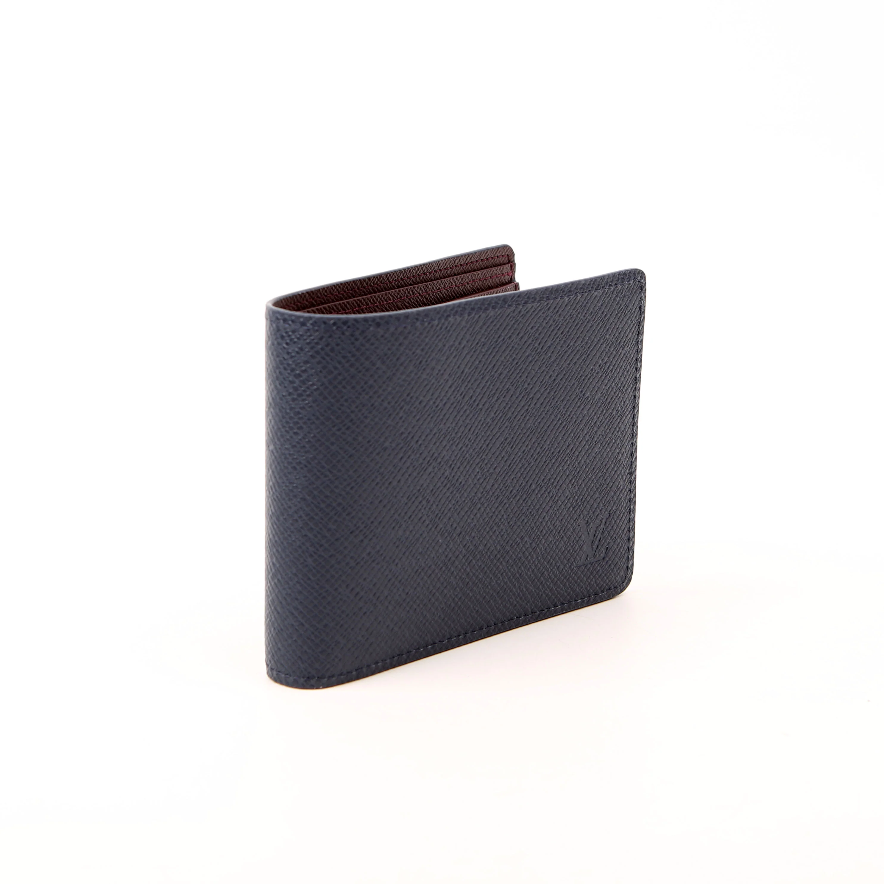 Multiple Wallet Taiga Leather Blue - Image 2