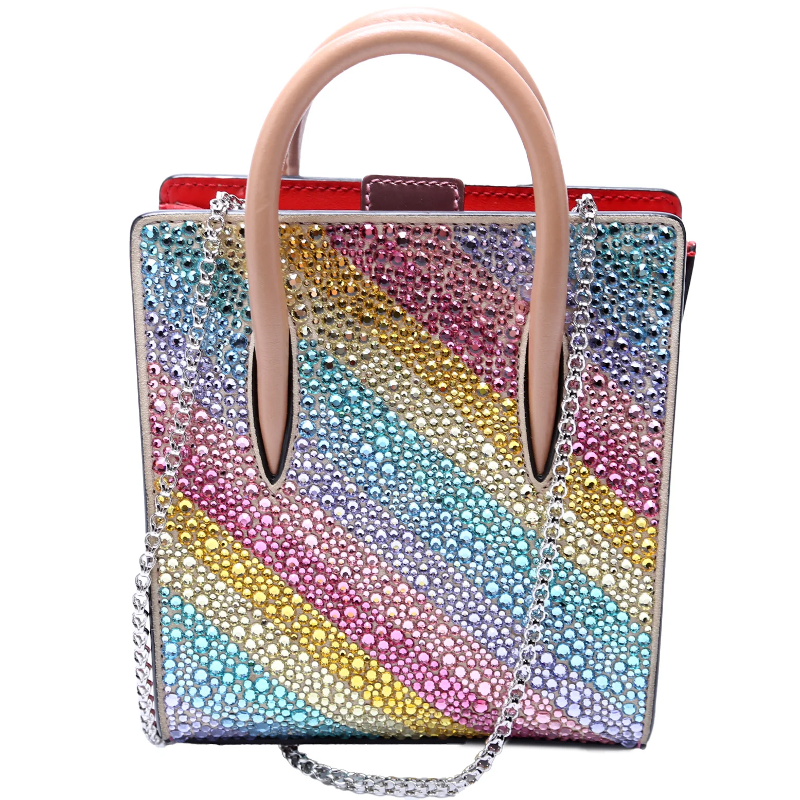 Nano Paloma Crystal Calfskin