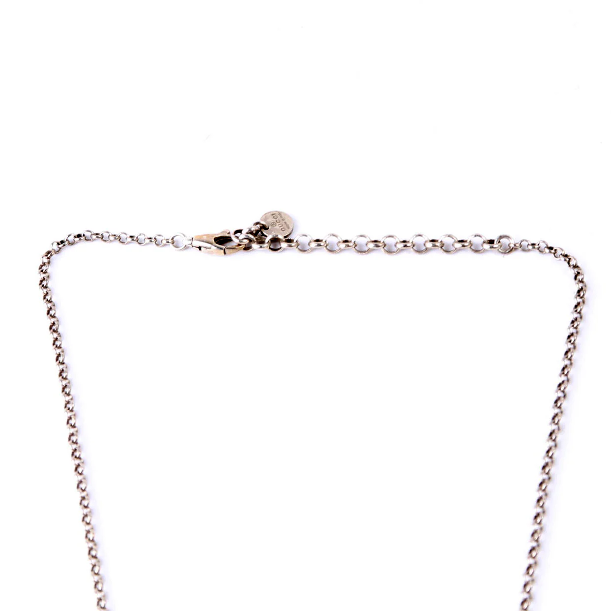 Necklace: Interlocking G Aged 925 - Image 3