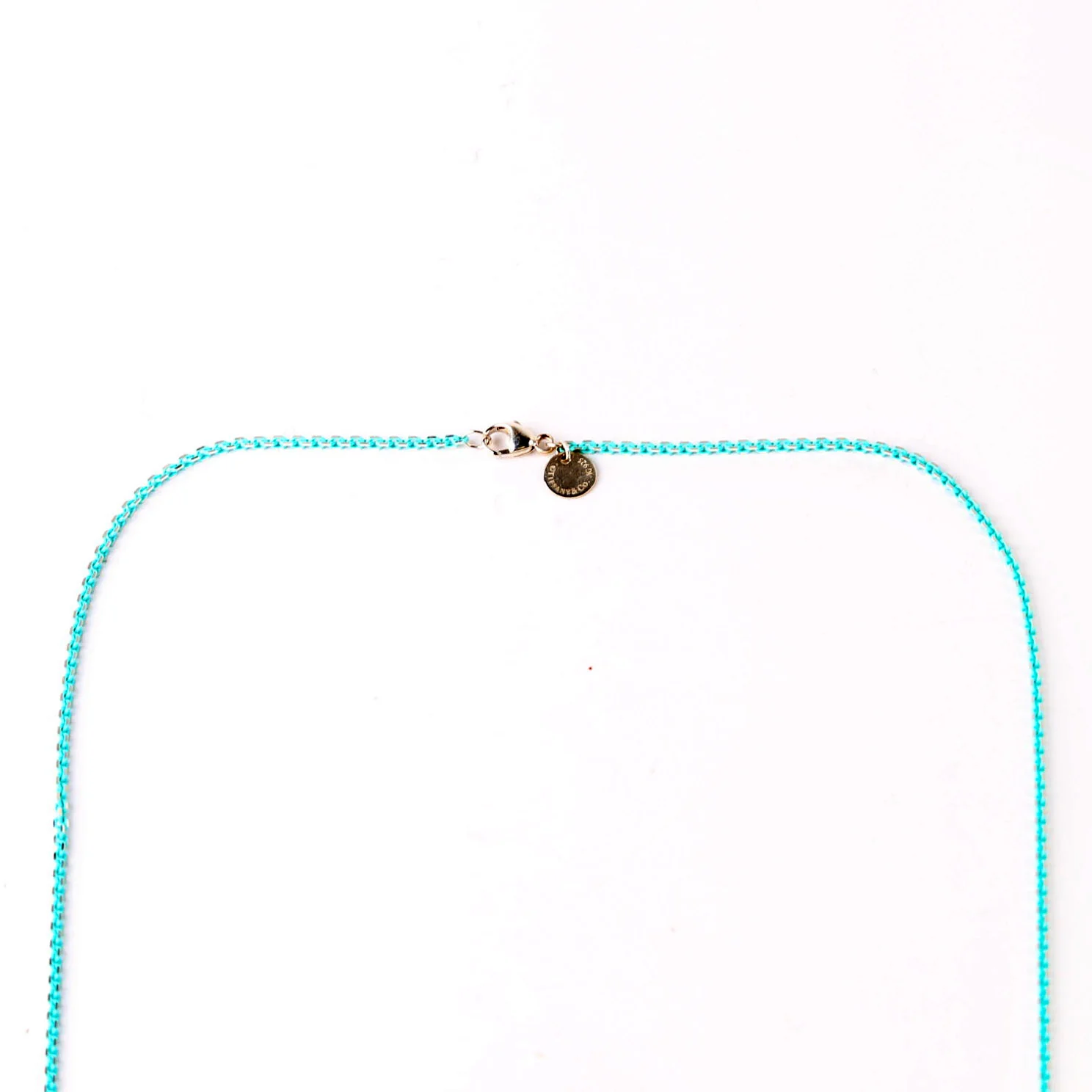Necklace: Sparkler Enamwl Coated 30" Chain 925 - Image 3