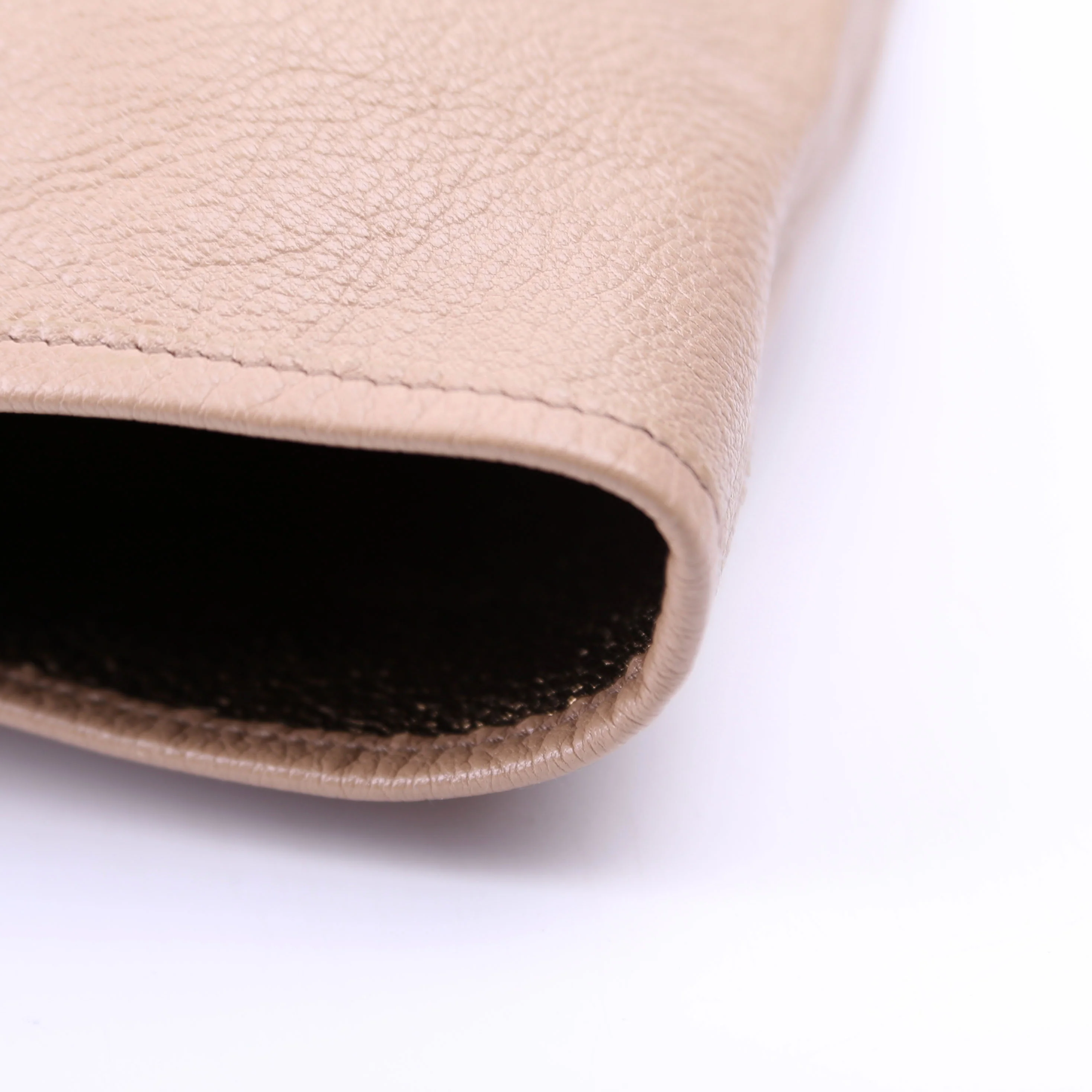 Neo Double Reversible Tote Leather Taupe - Image 11