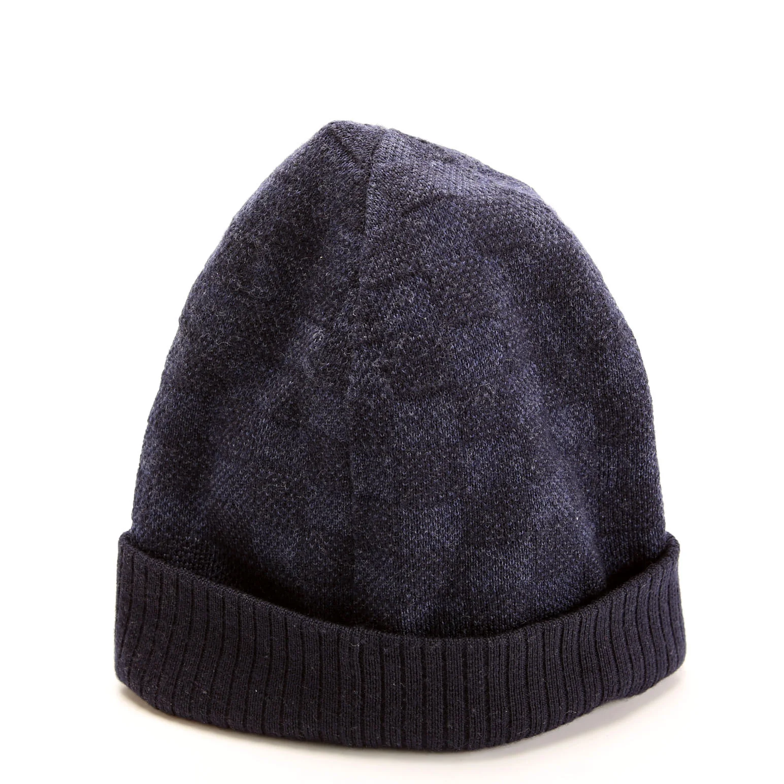 Neo Petite Damier Beanie Navy - Image 3