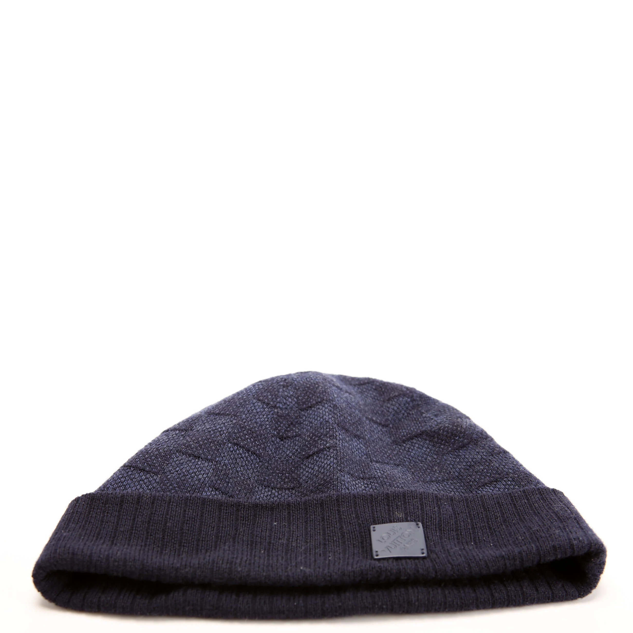 Neo Petite Damier Beanie Navy - Image 4