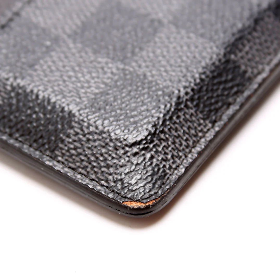 Neo Porte Cartes Card Holder Damier Graphite - Image 5