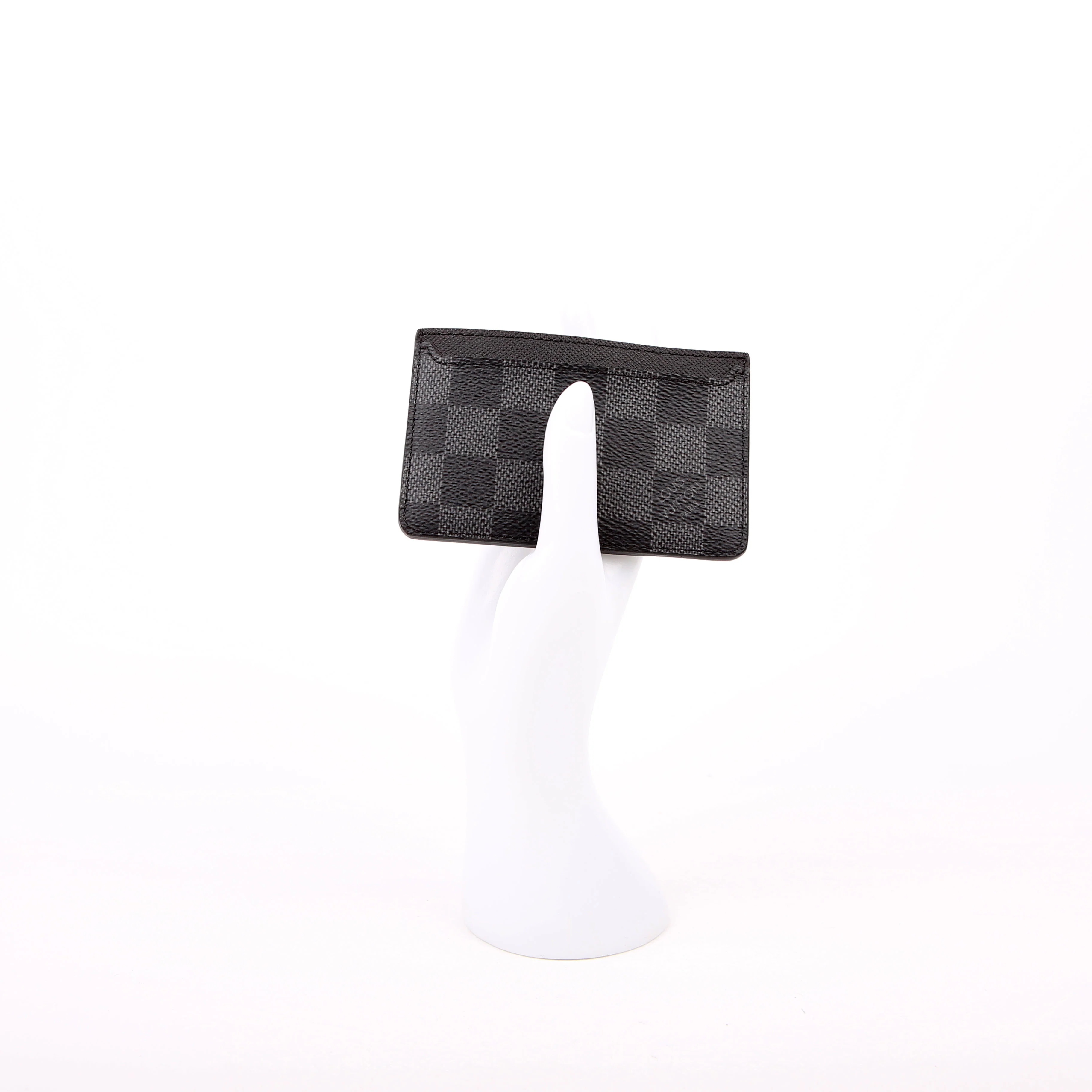 Neo Porte Cartes Card Holder Damier Graphite - Image 10
