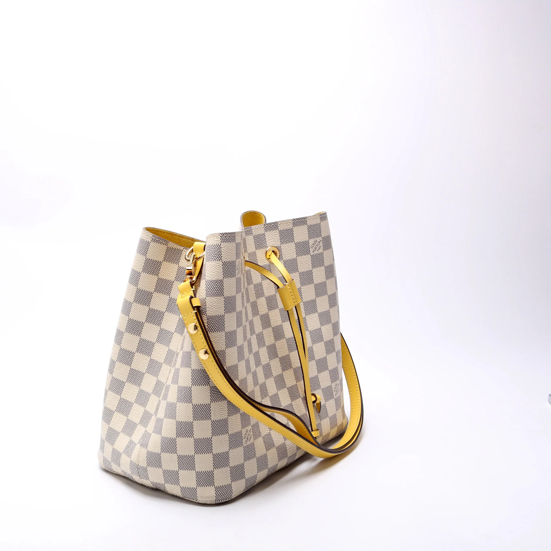 Neonoe Damier Azur Yellow - Image 2